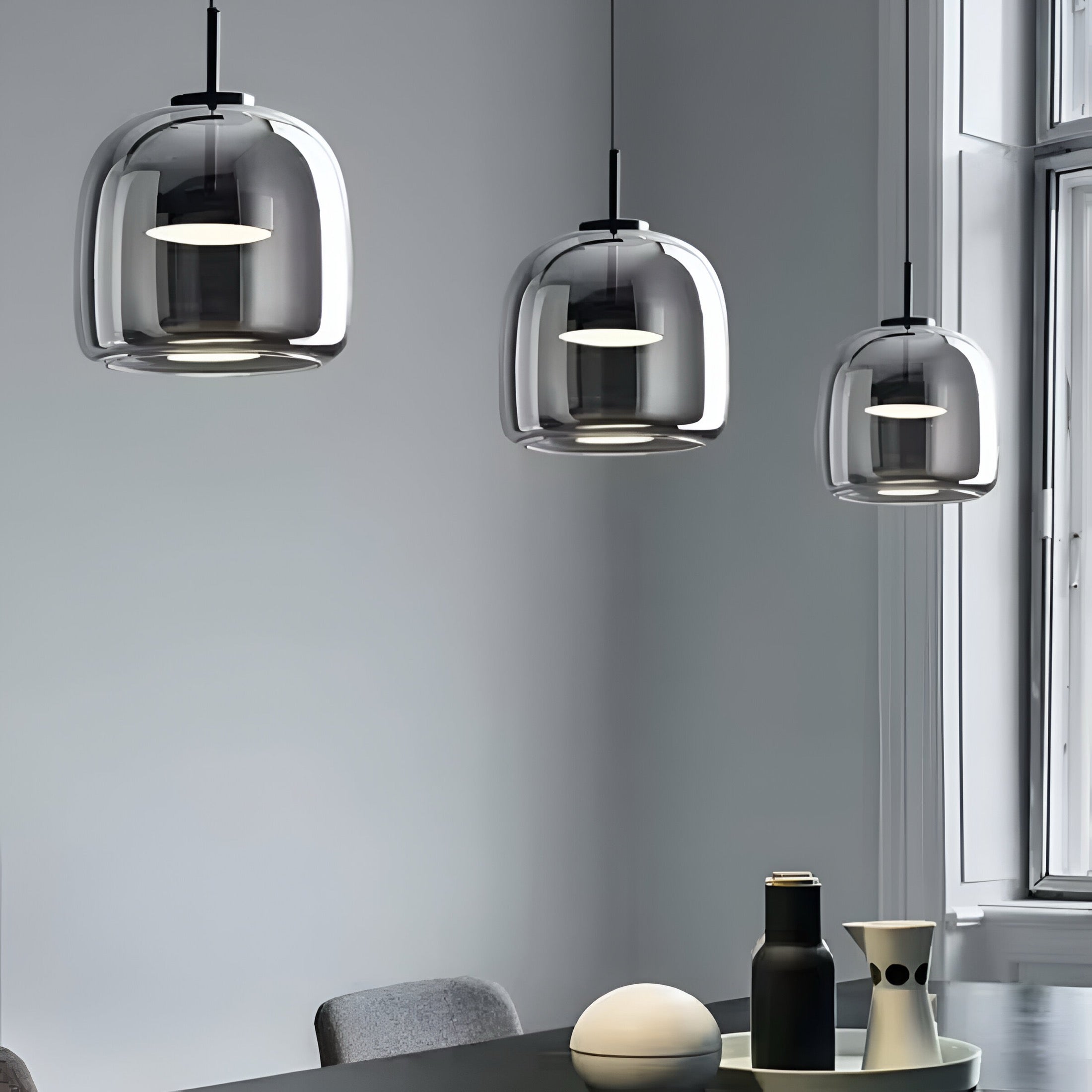 Lampada a sospensione moderna Cresta