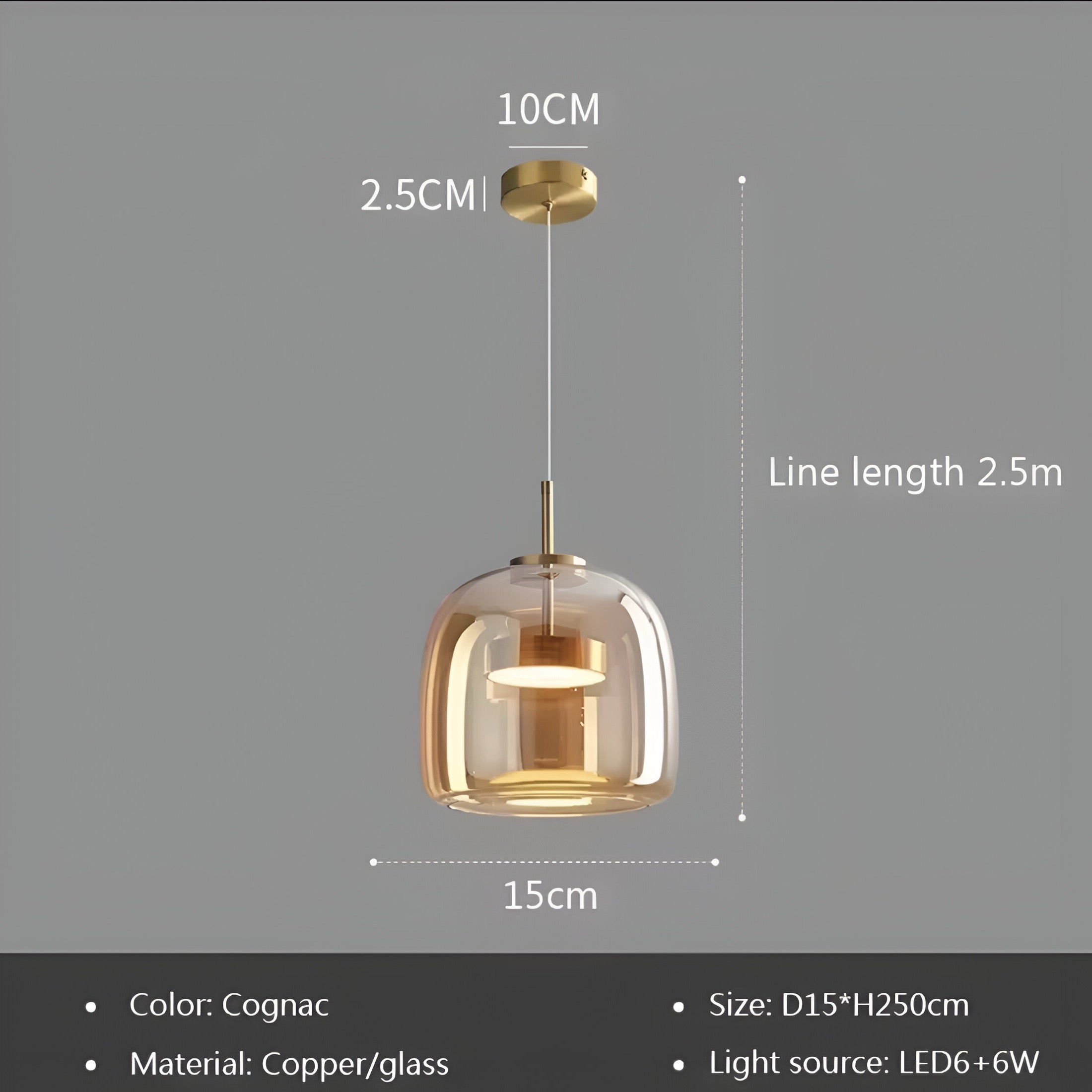 Suspension Cresta Modern