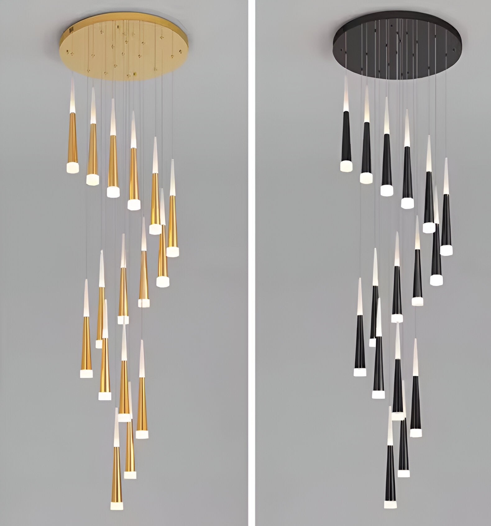 Duplex chandelier Cornet