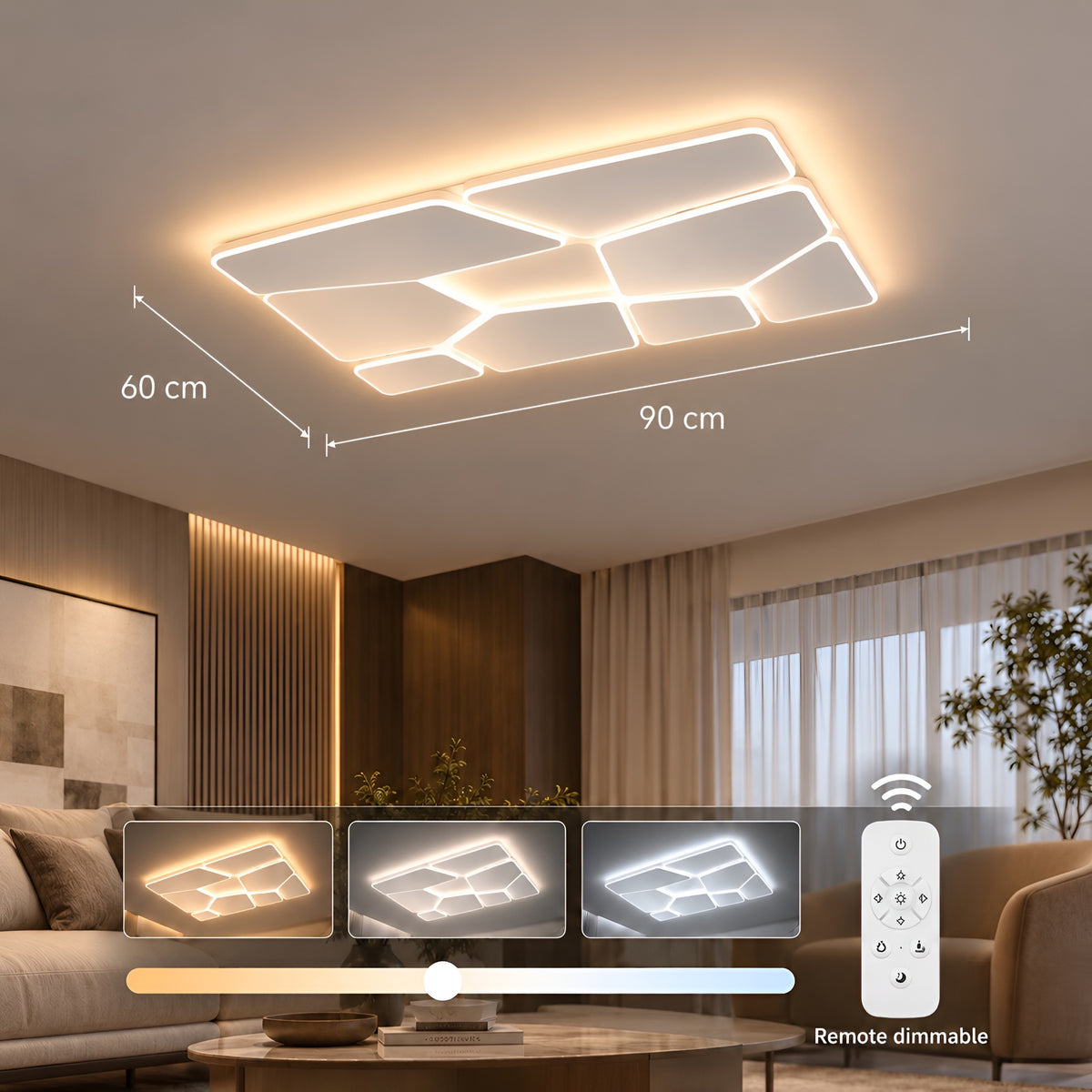 LED Deckenlampe Mosaic