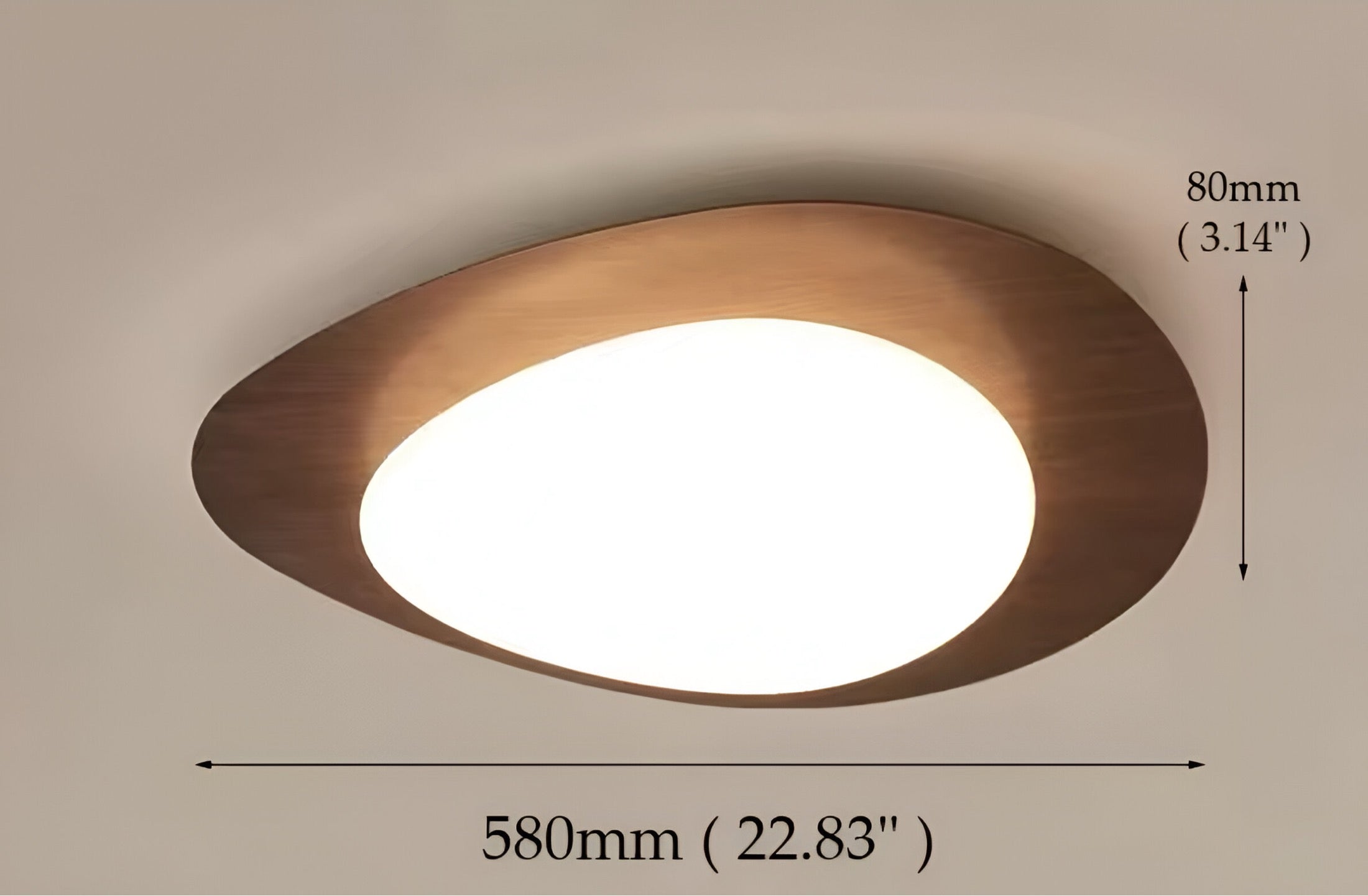 Deckenlampe Walnut Vision