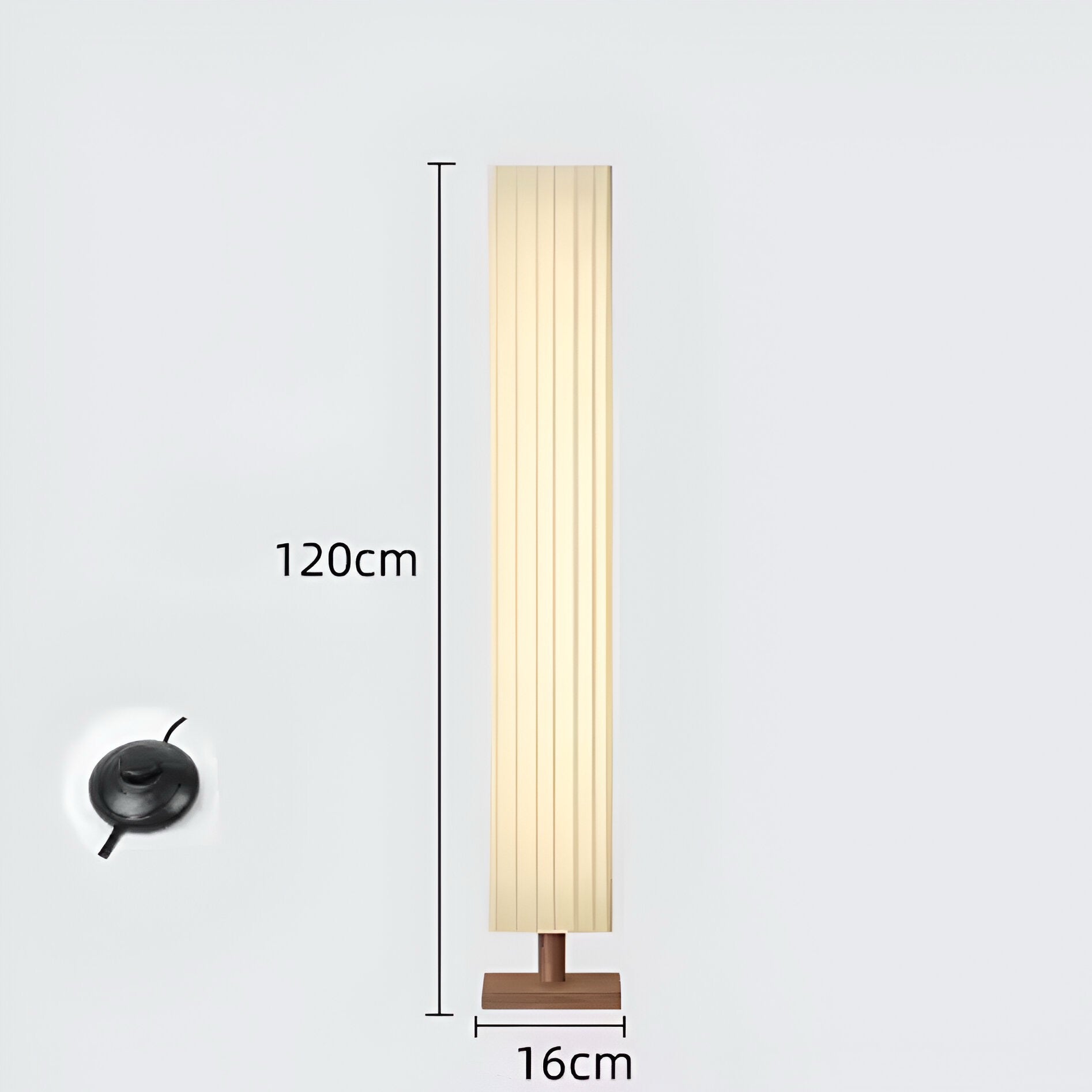 Lampada da terra a LED Brelio