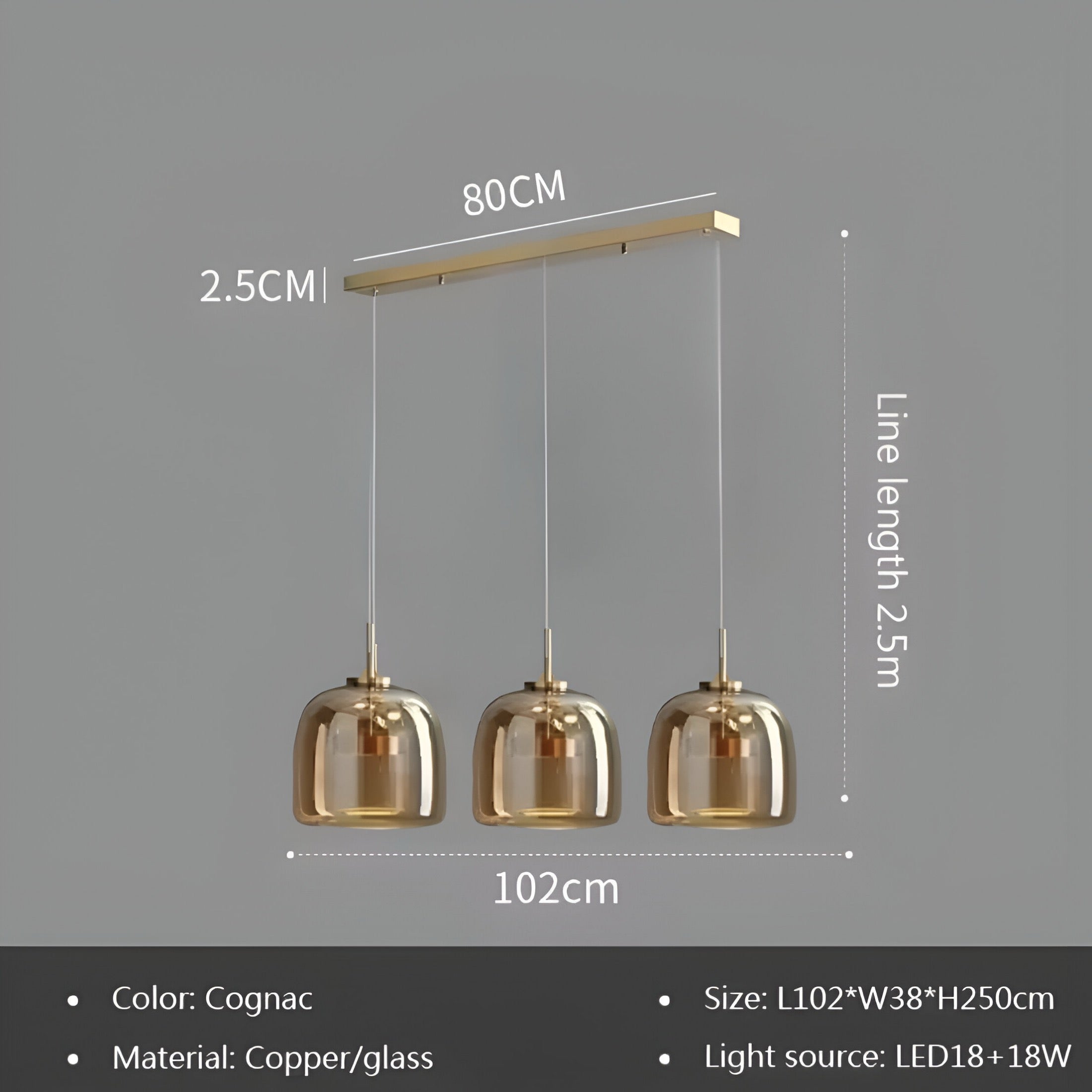 Suspension Cresta Modern