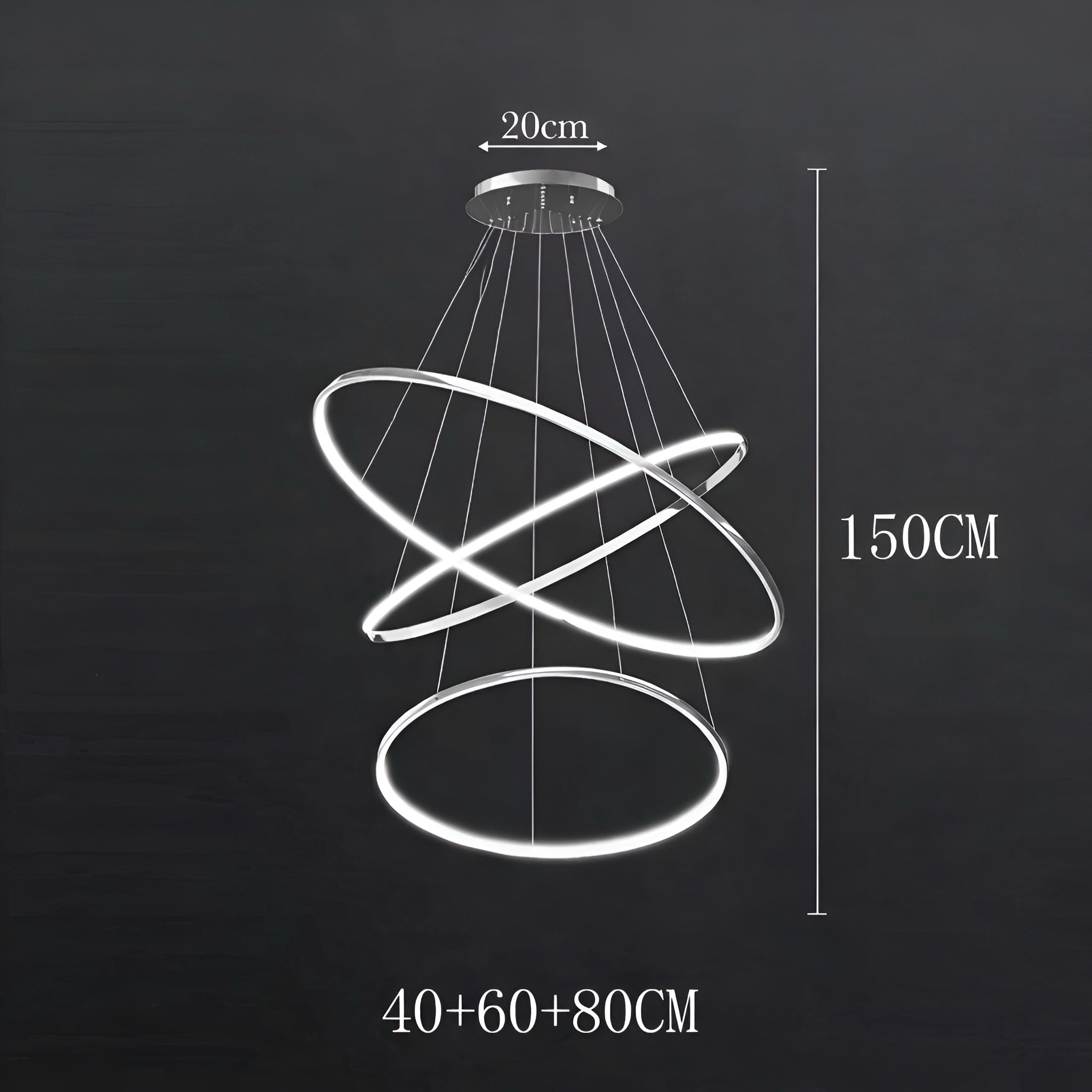 Chandelier Nordic Circla