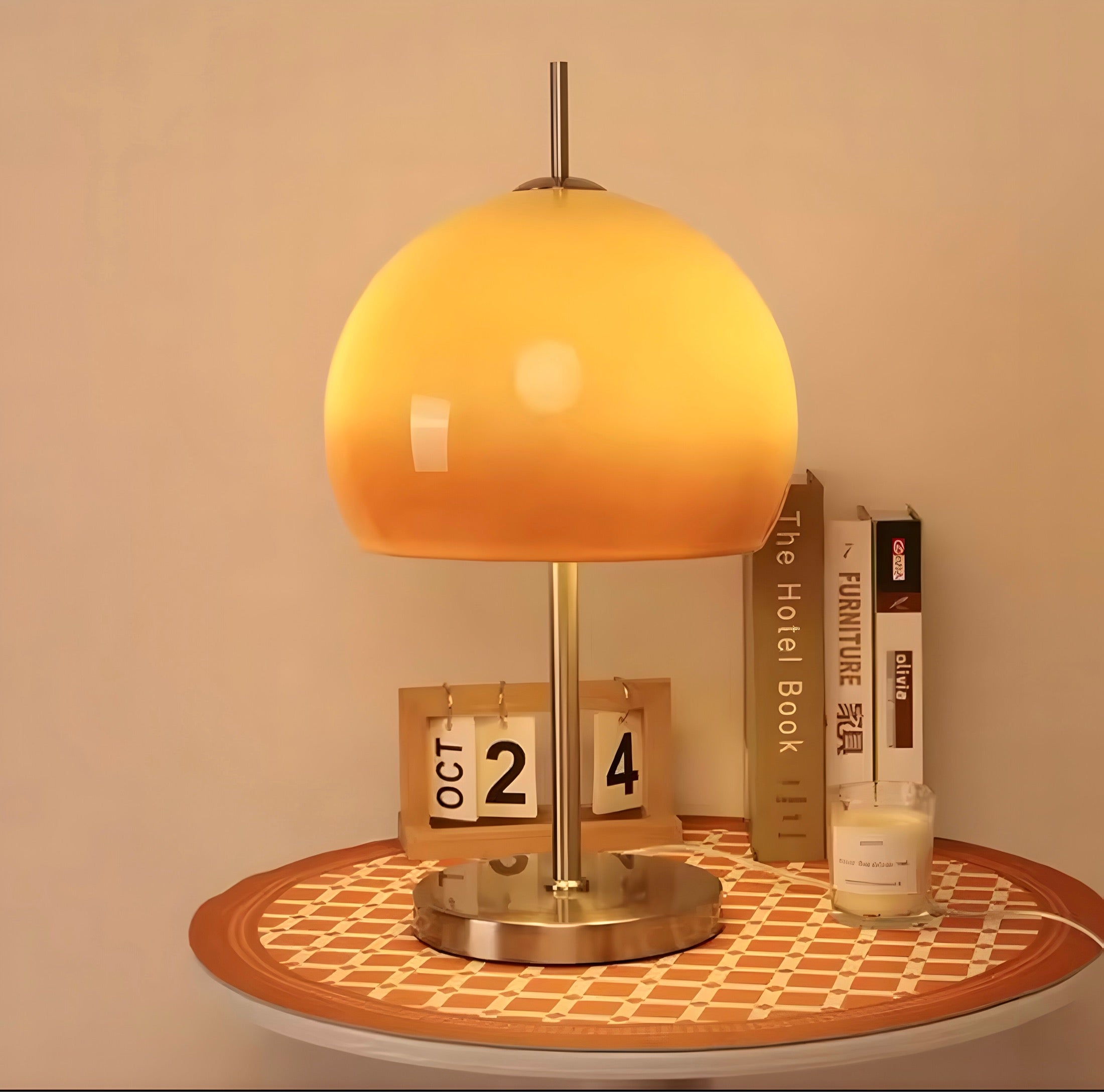 Vintage table lamp Arancio