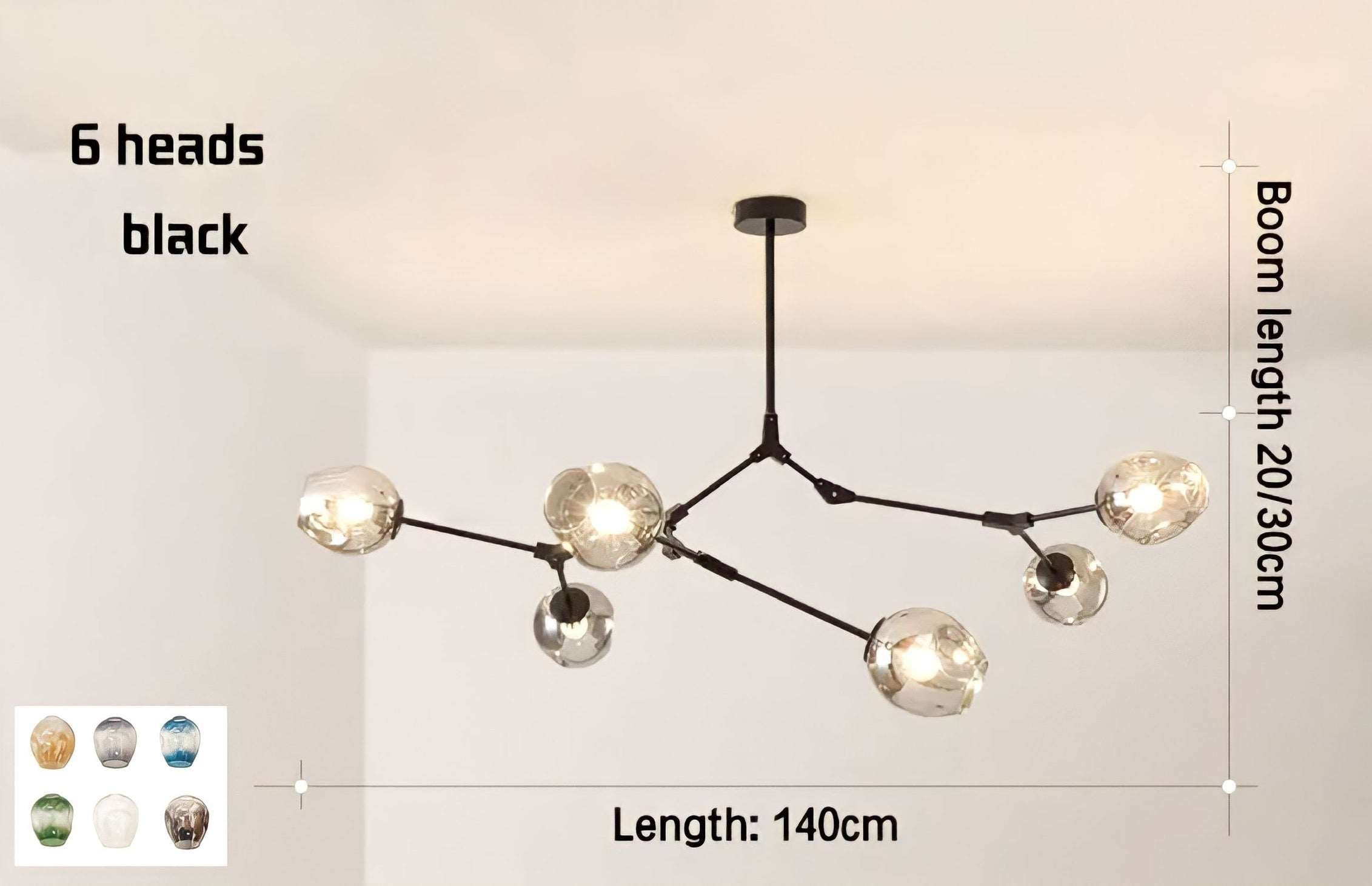 Deckenlampe Nordic Molecule - BUYnBLUE 