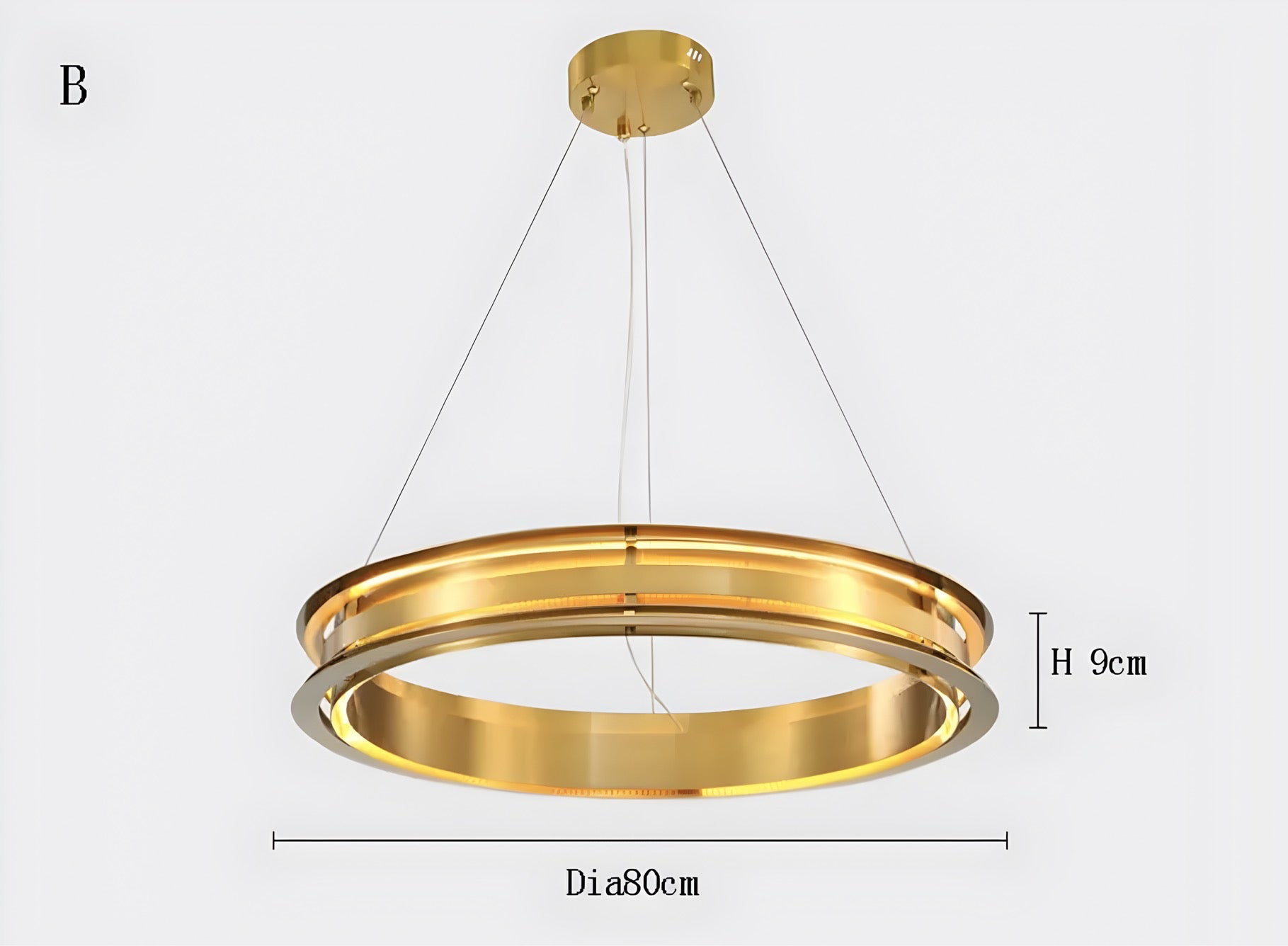 Lampada a sospensione di design Anello BUYnBLUE