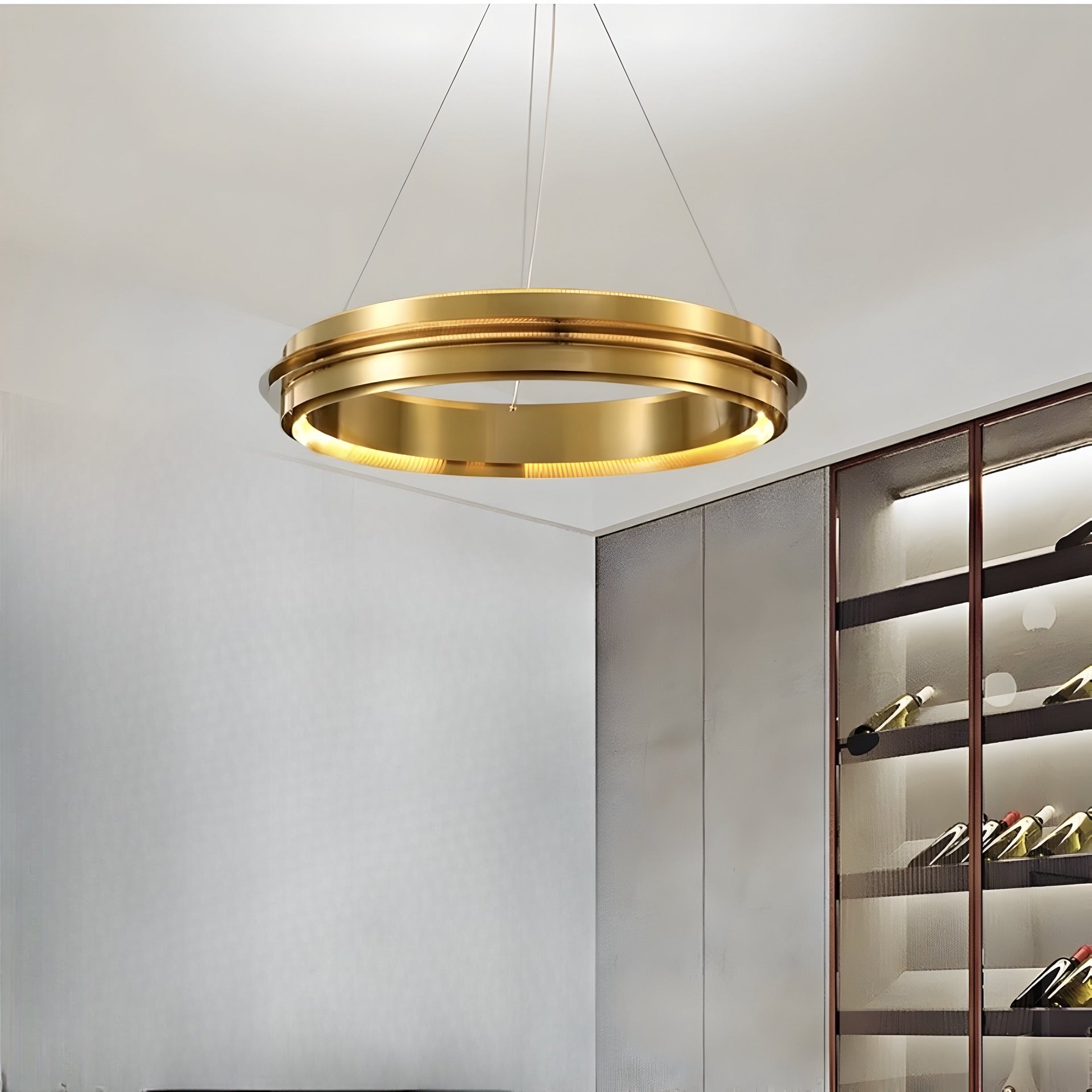 Lampada a sospensione di design Anello BUYnBLUE