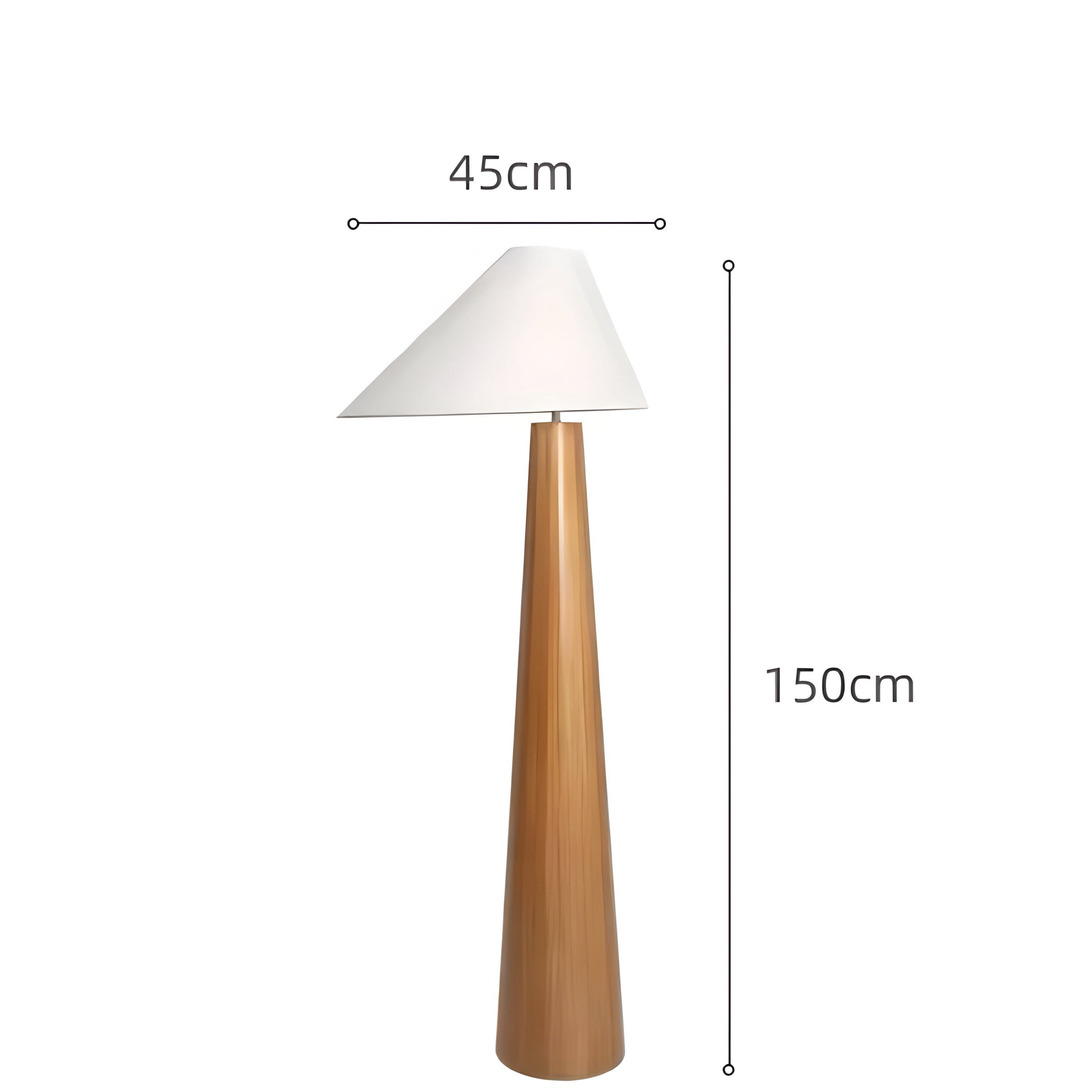 Designer Stehlampe Modern Naturo BUYnBLUE