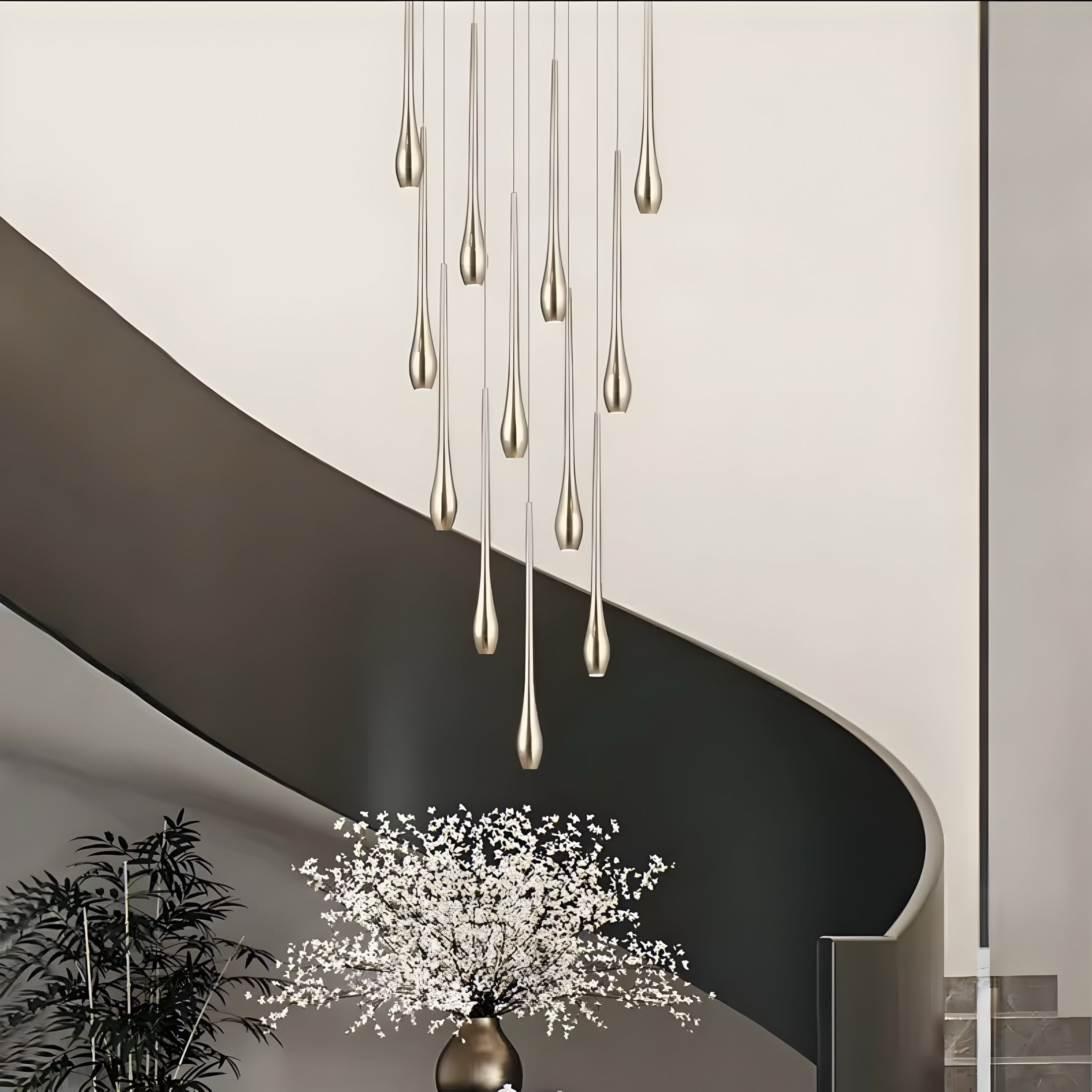 Designer chandelier Gambo