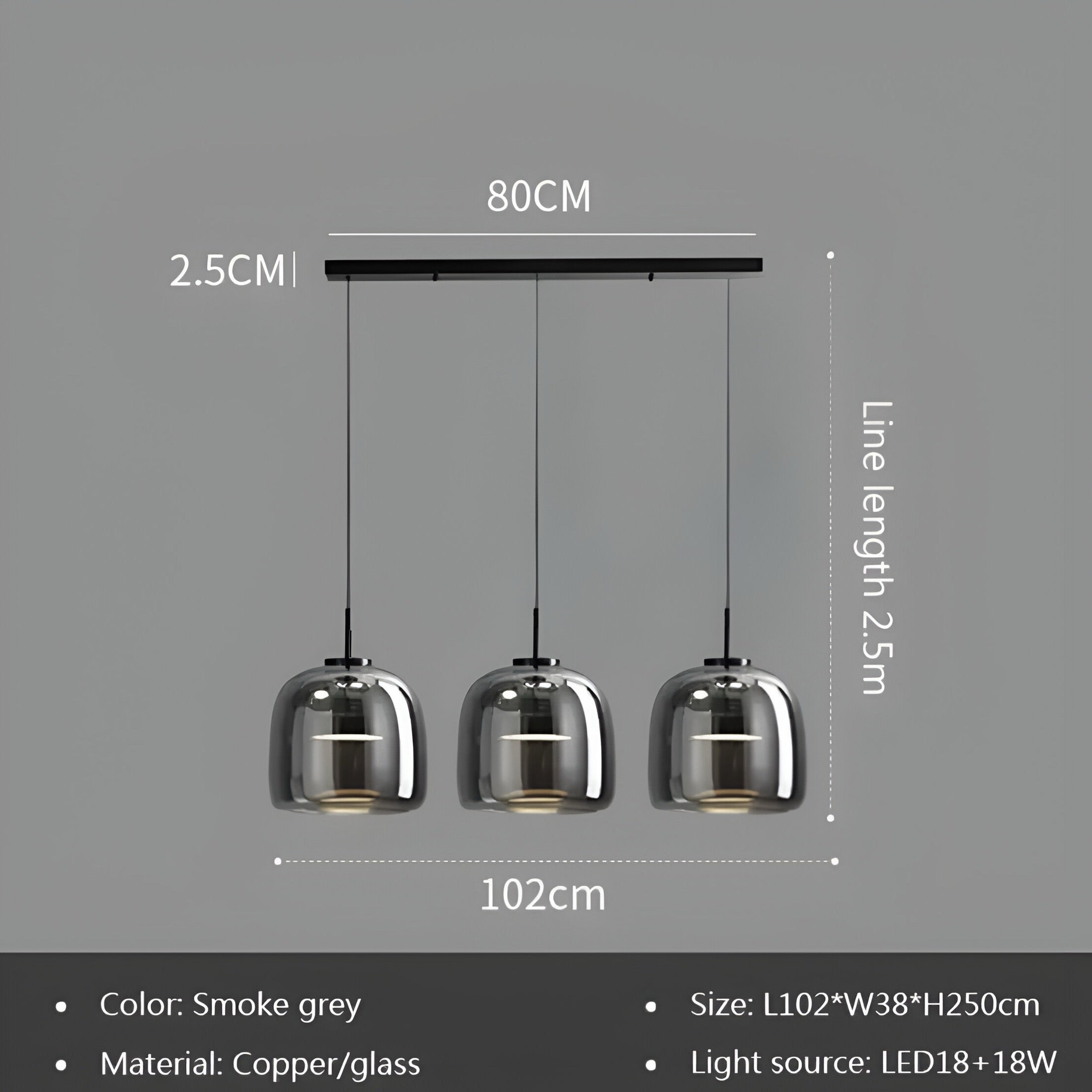 Suspension Cresta Modern