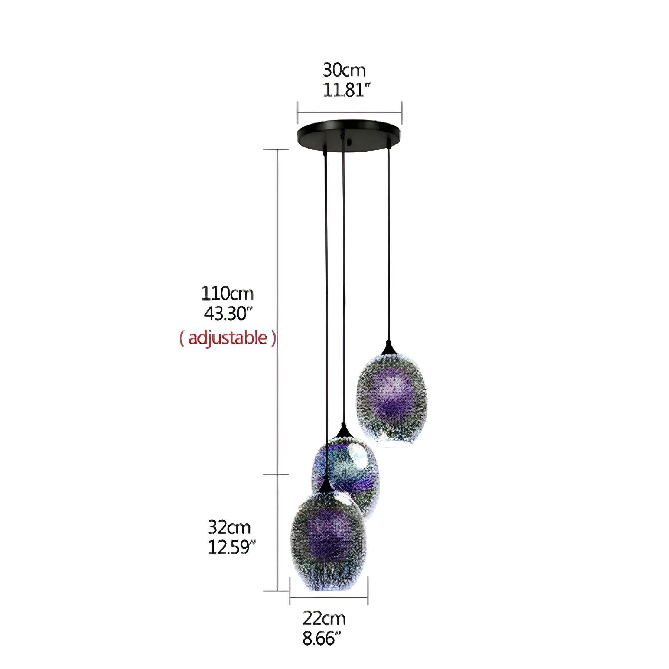 suspension luminaire Cielo Stellato BUYnBLUE