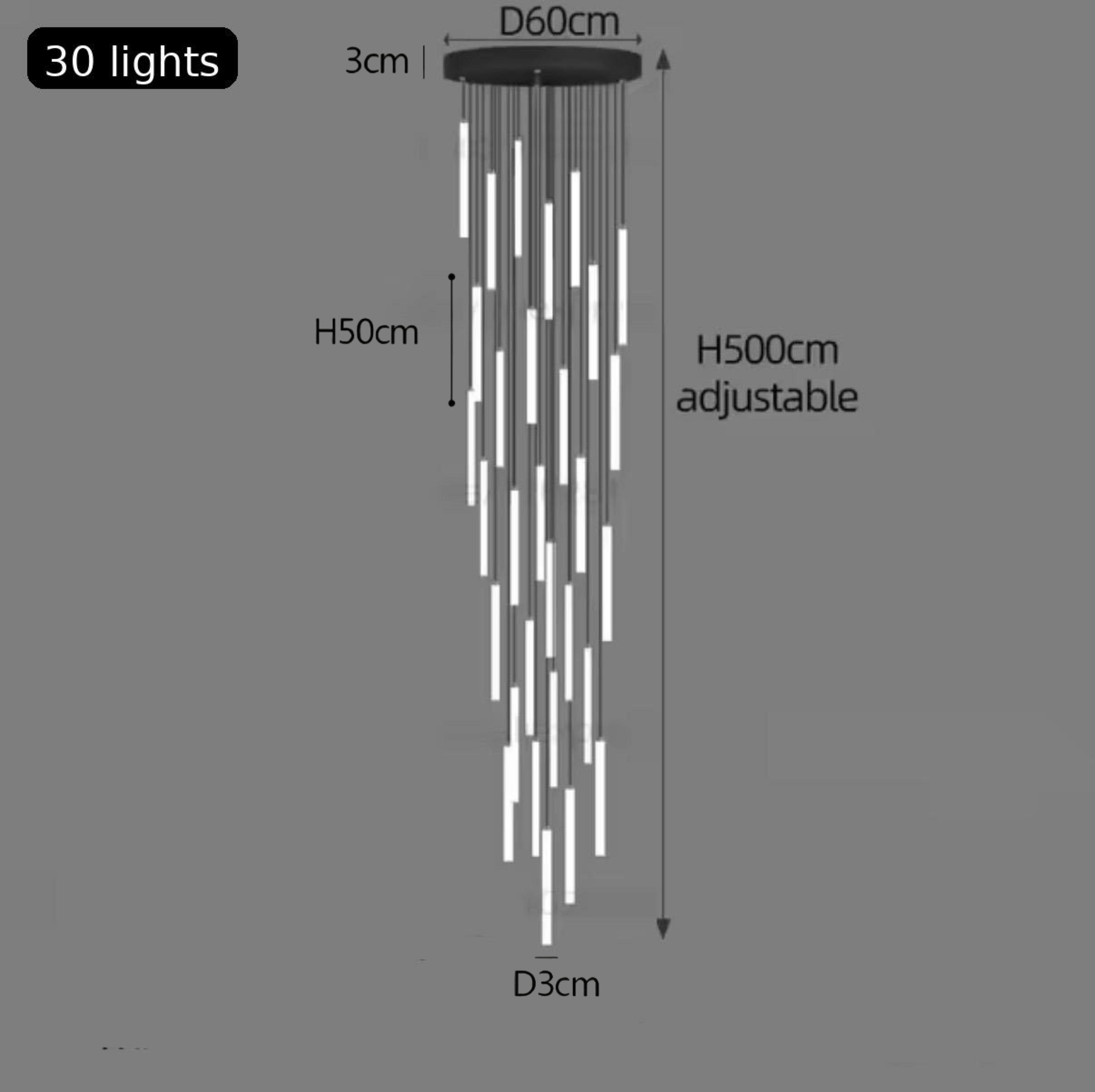 Lustre Nordique Luxo