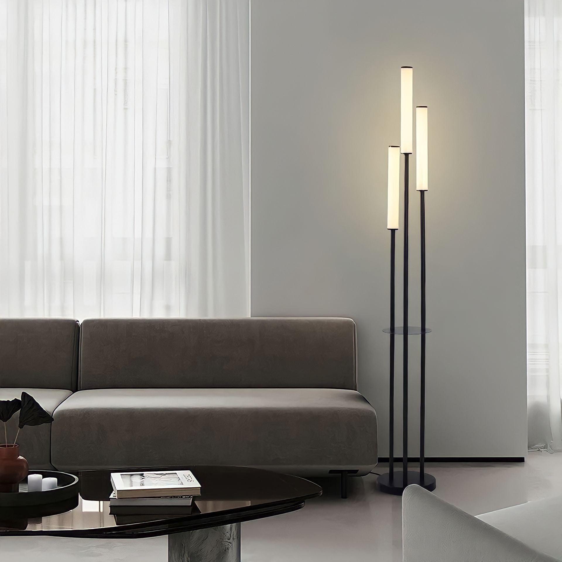 Stehlampe Modern Triplo - BUYnBLUE 