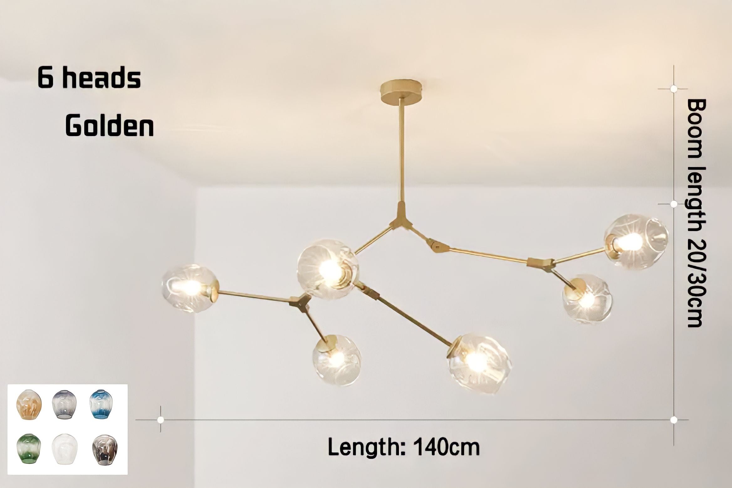 Deckenlampe Nordic Molecule - BUYnBLUE 