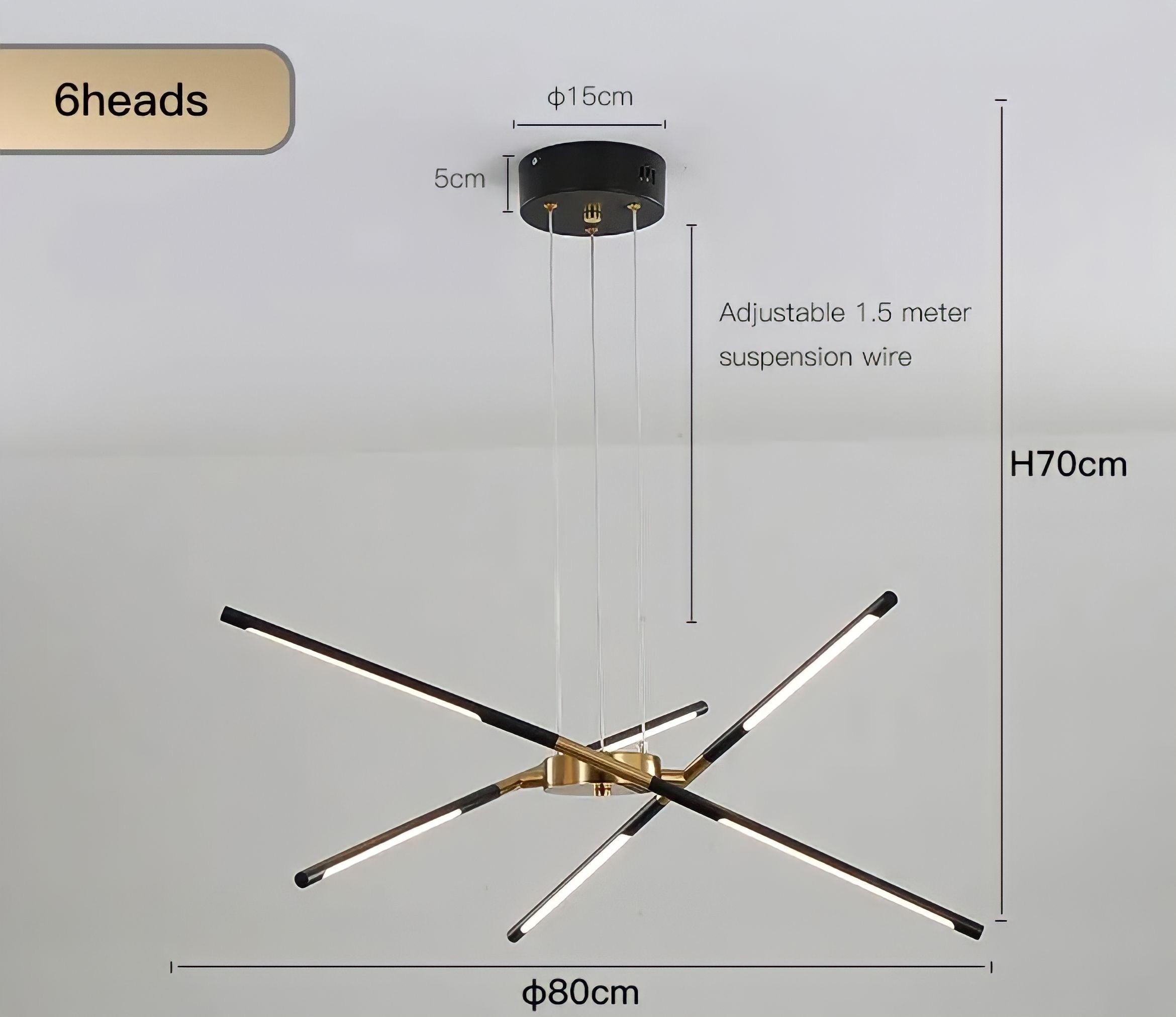 suspension luminaire Cyan nordique - BUYnBLUE 