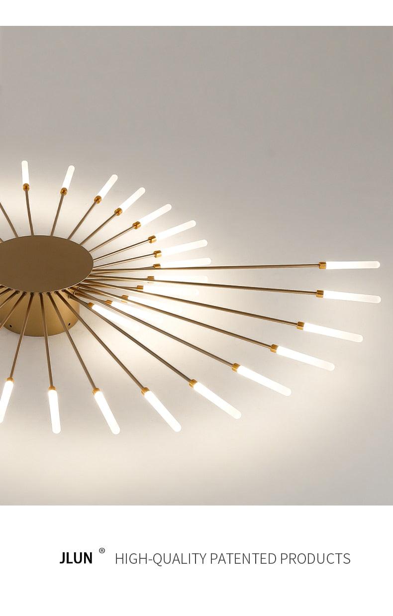 Moderne Deckenlampe im Stacheldesign - BUYnBLUE 