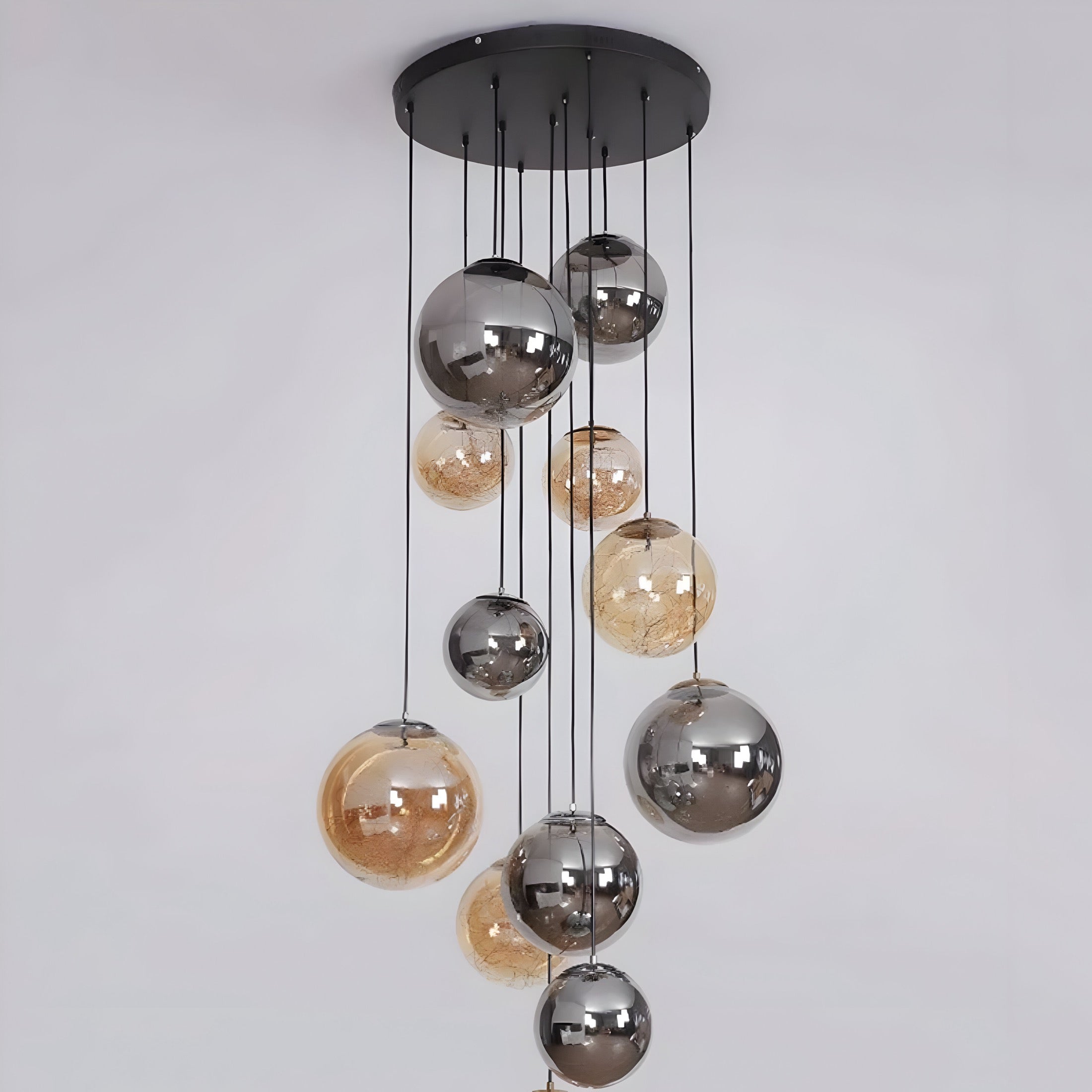 Nordic Bicolor chandelier