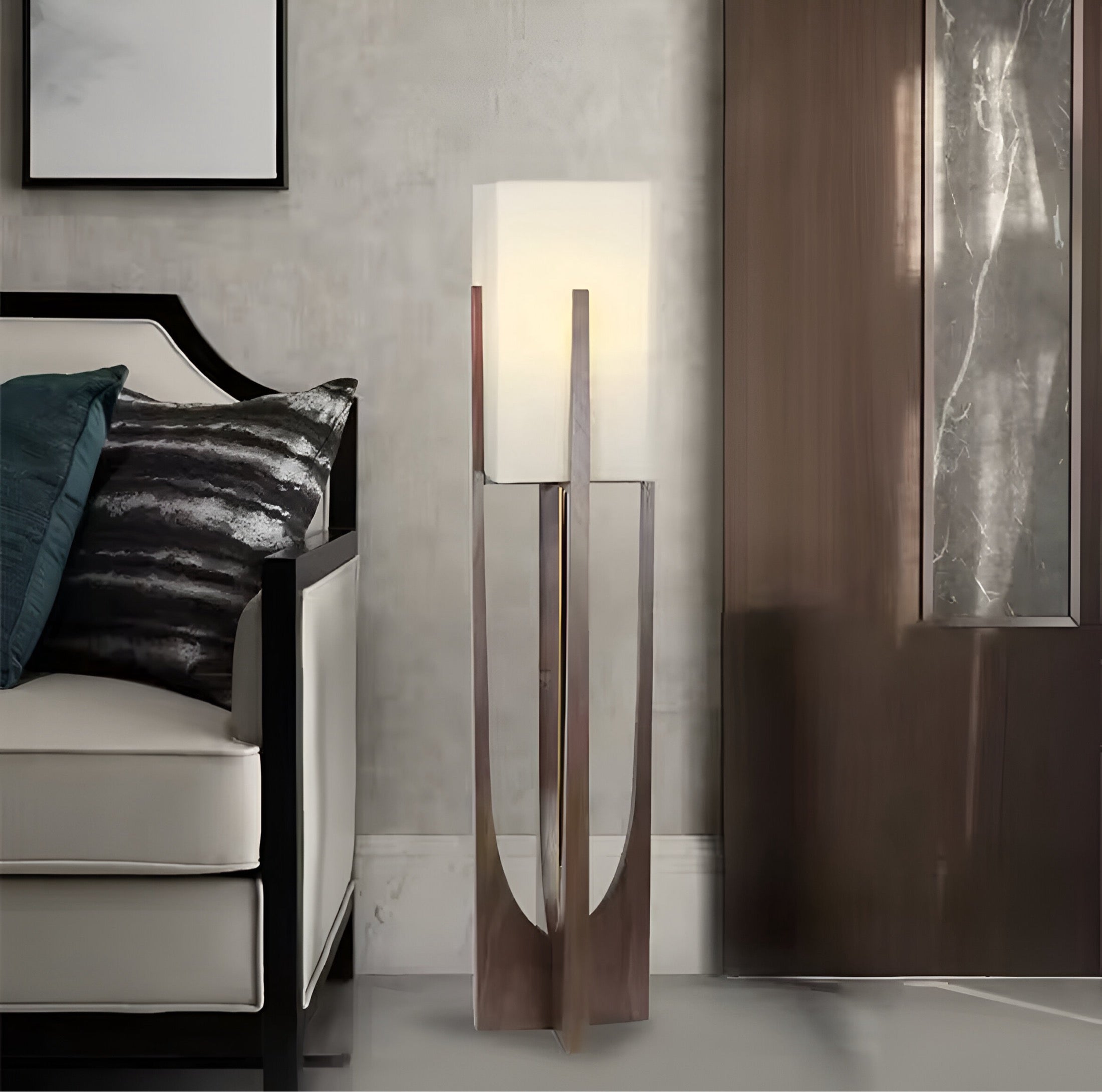 Designer floor lamp Omero