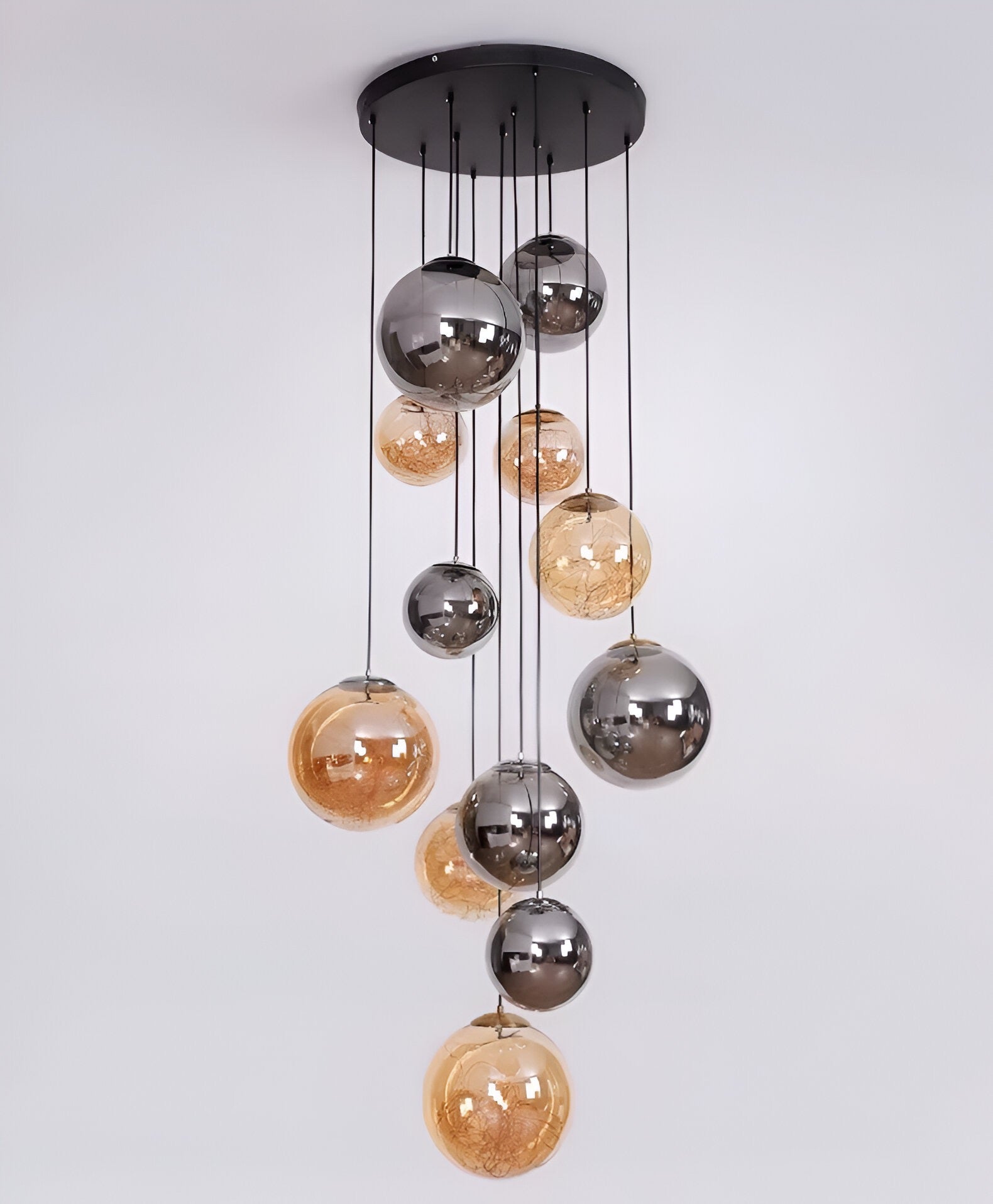 Nordic Bicolor chandelier