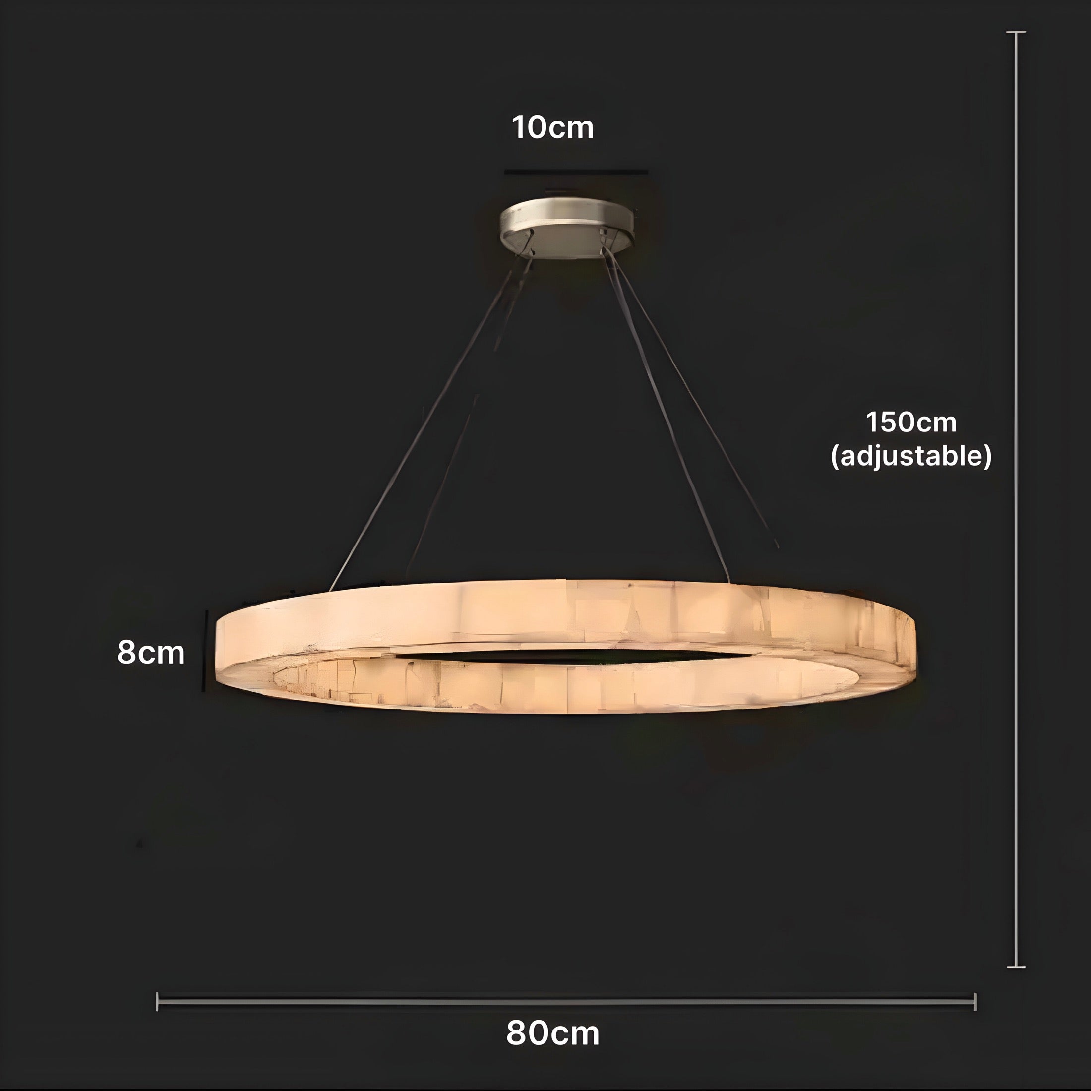 Pendant Lamp Marmo Rotondo