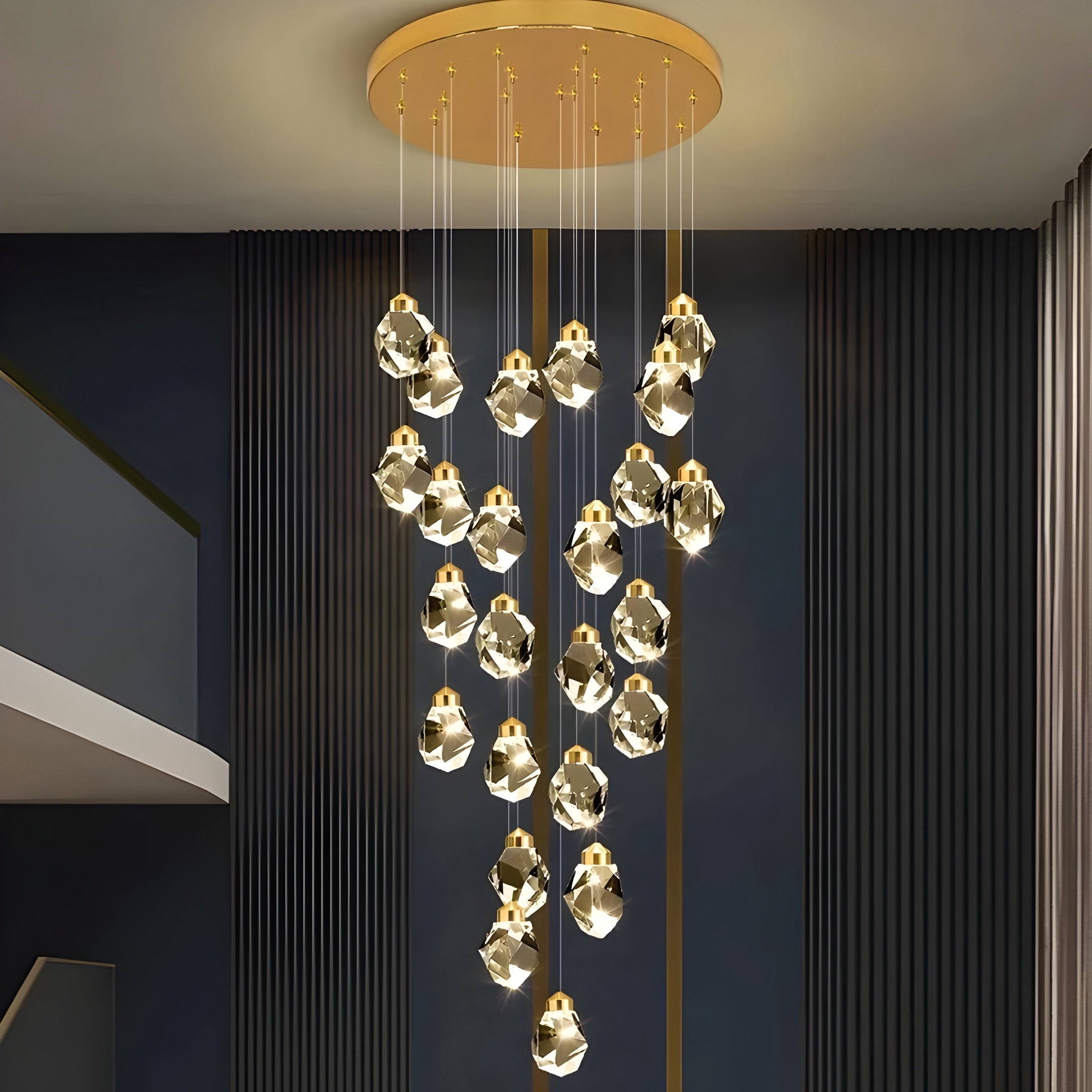 Modern Cristallo chandelier