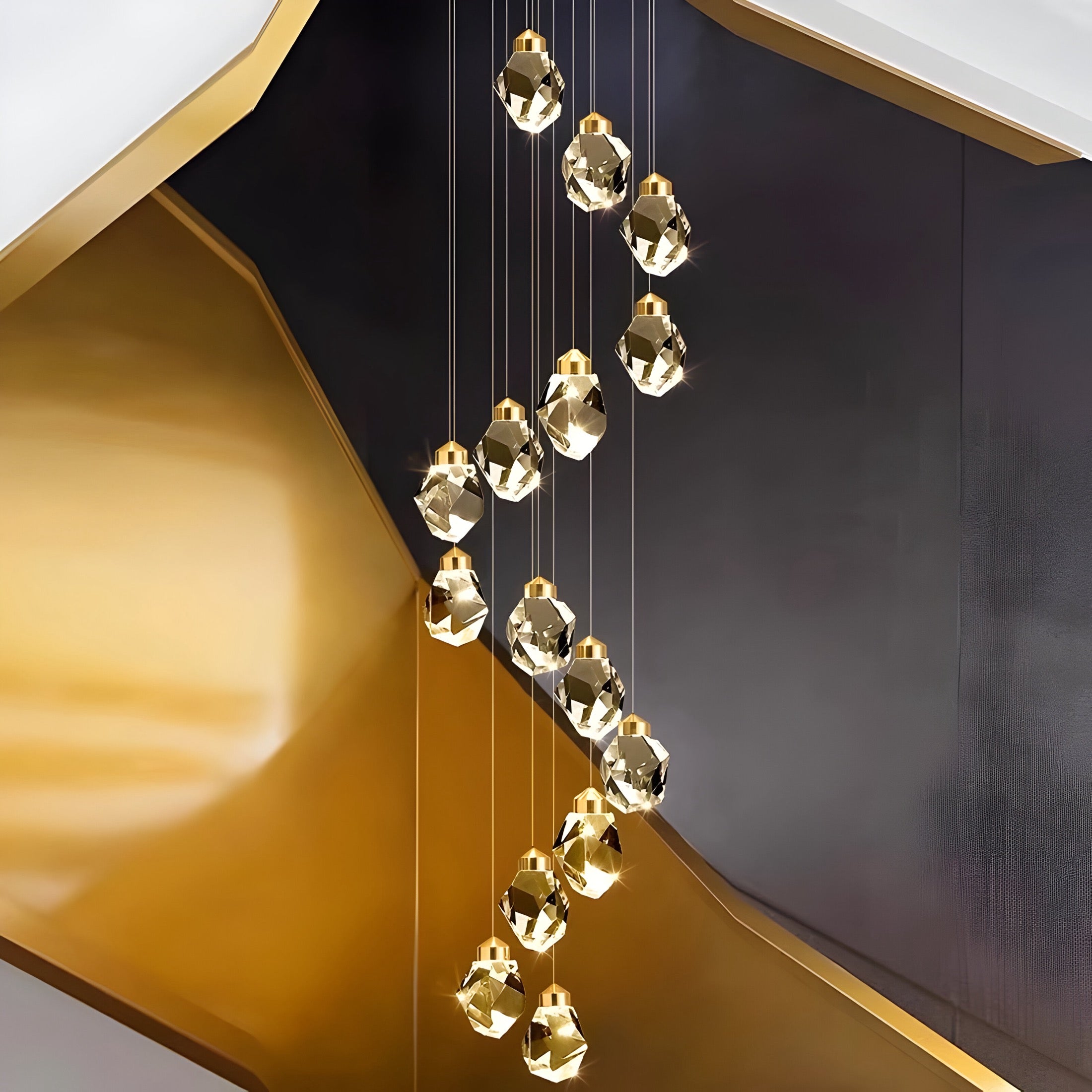 Modern Cristallo chandelier