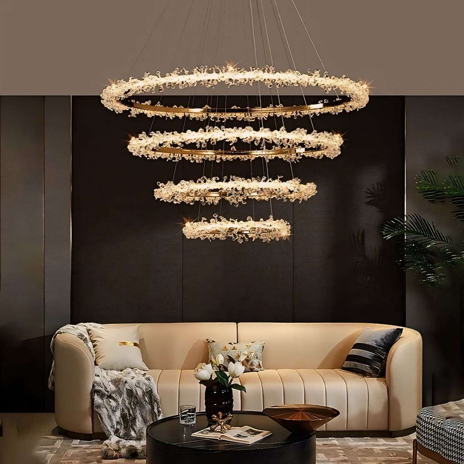 Pendant Lamp Halo Crystal - BUYnBLUE 