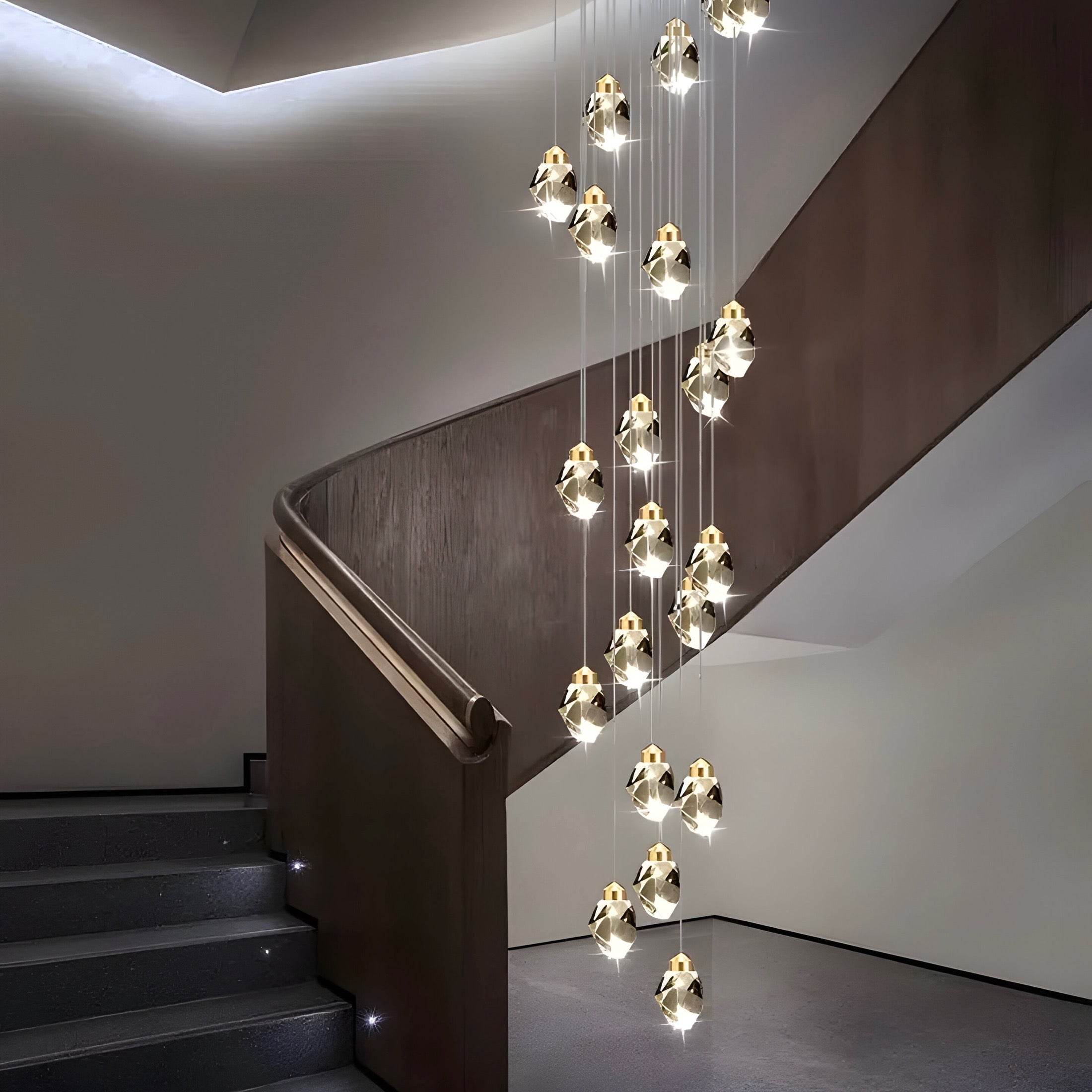 Modern Cristallo chandelier