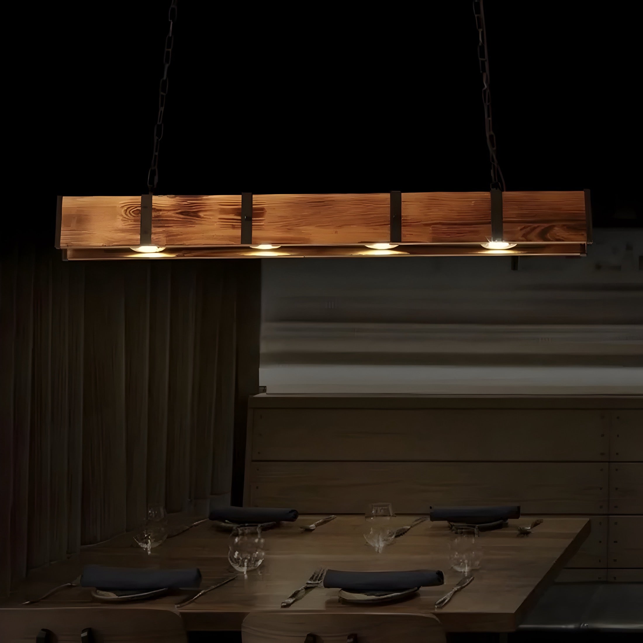 Retro Legno pendant light