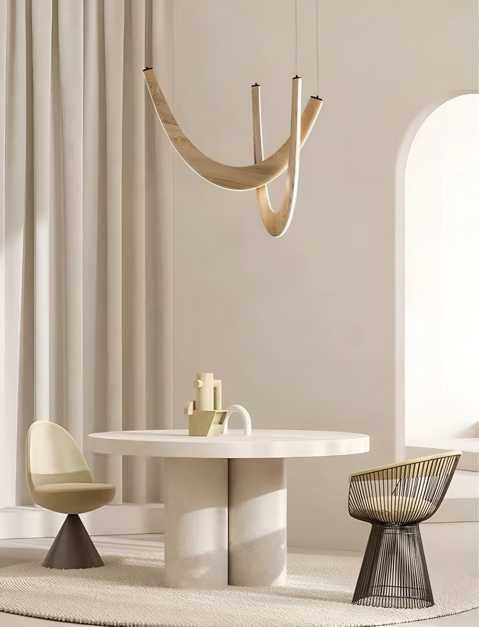 Designer pendant light Falcetto