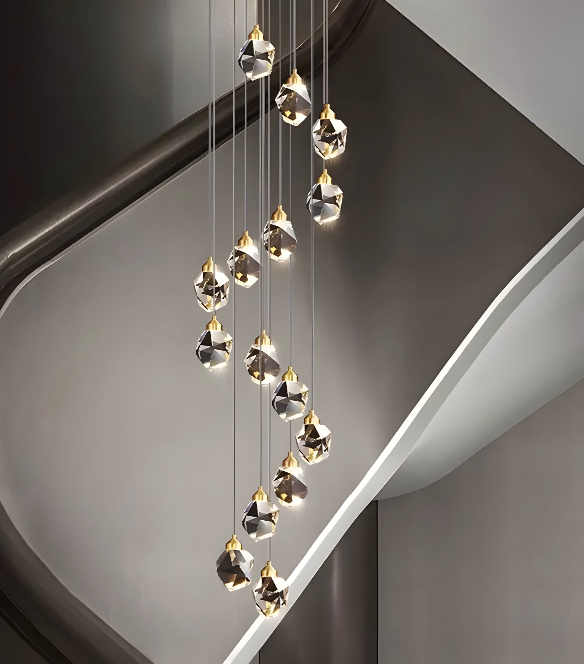 Modern Cristallo chandelier