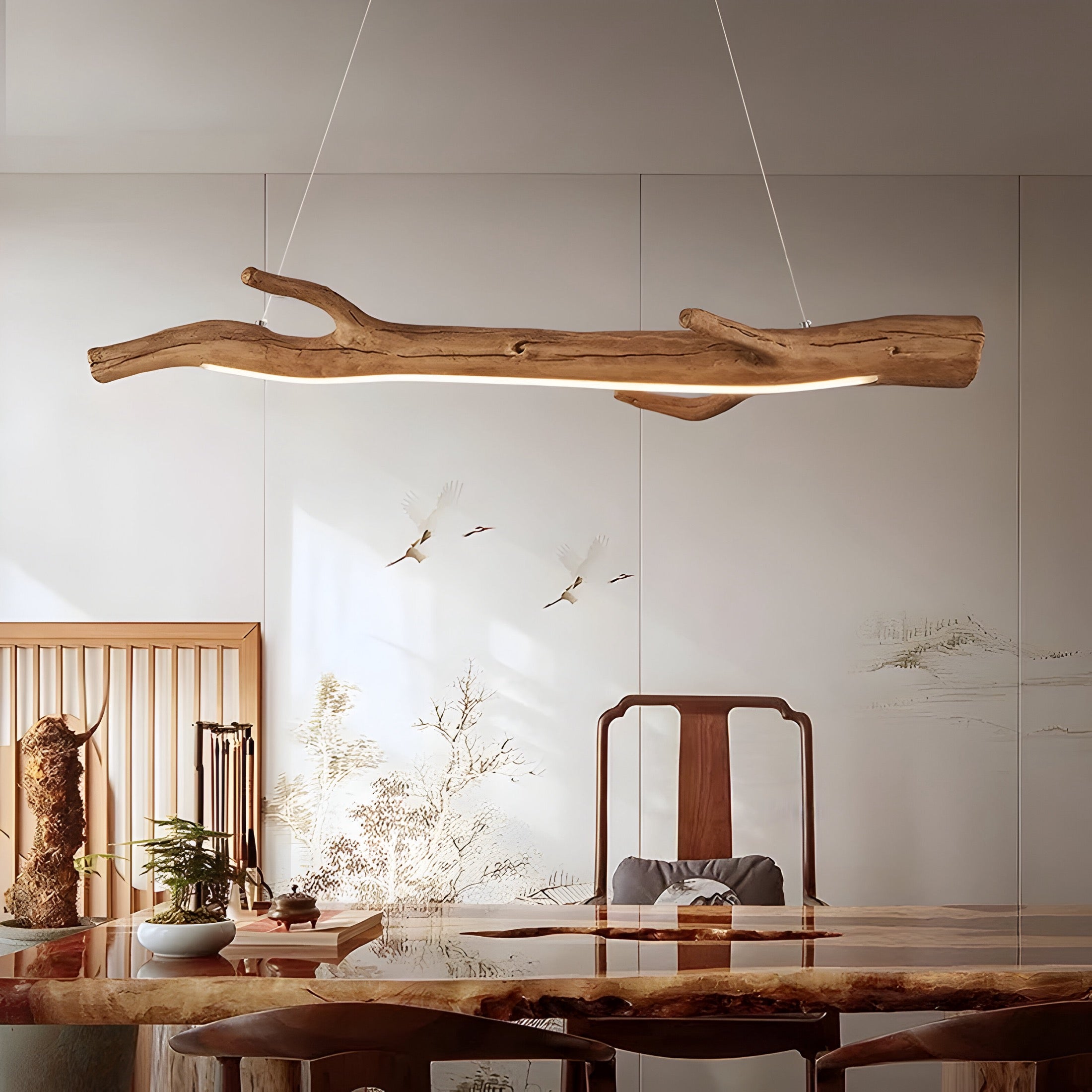 Ramo di Legno Deluxe pendant light