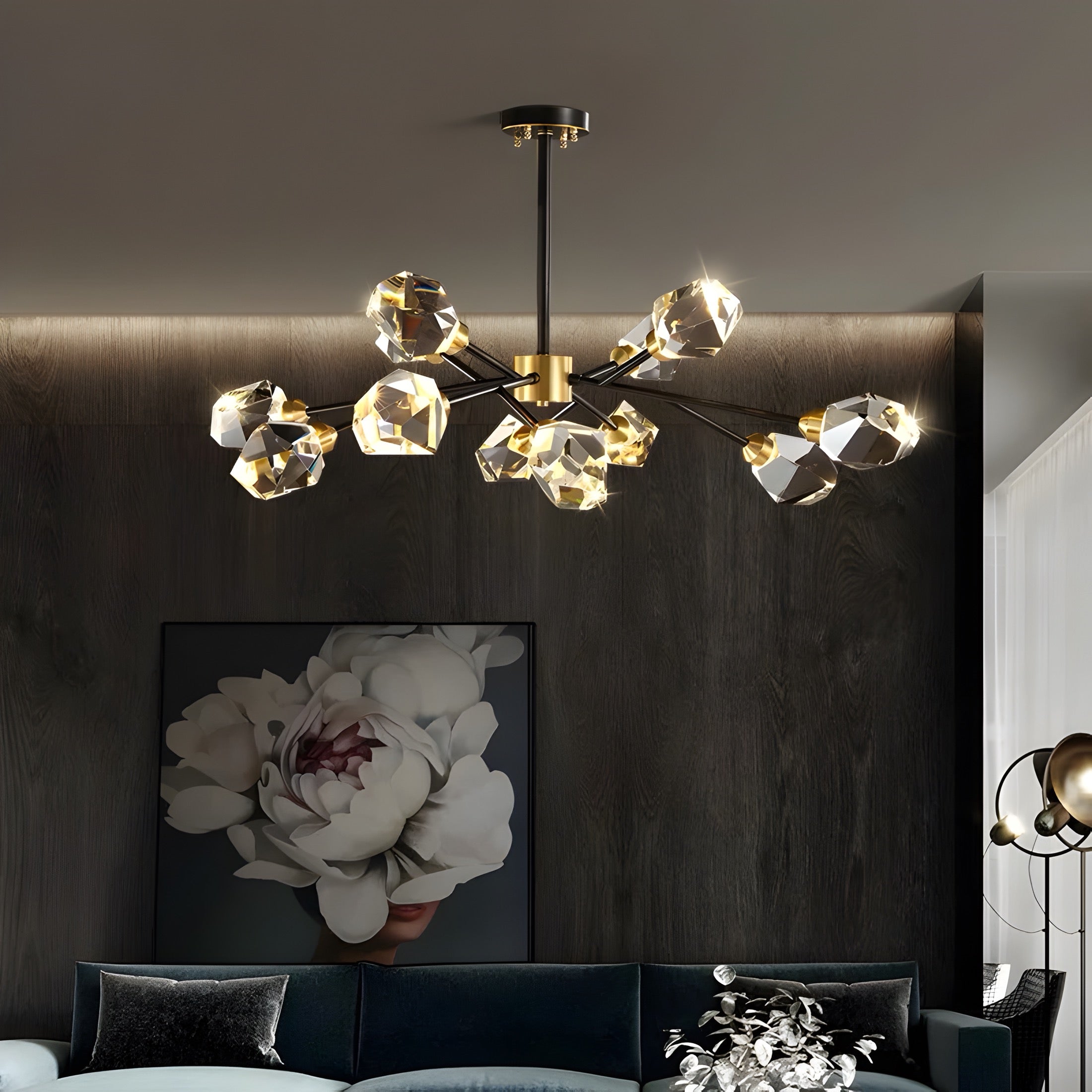 Ceiling lamp Modern Cristallo