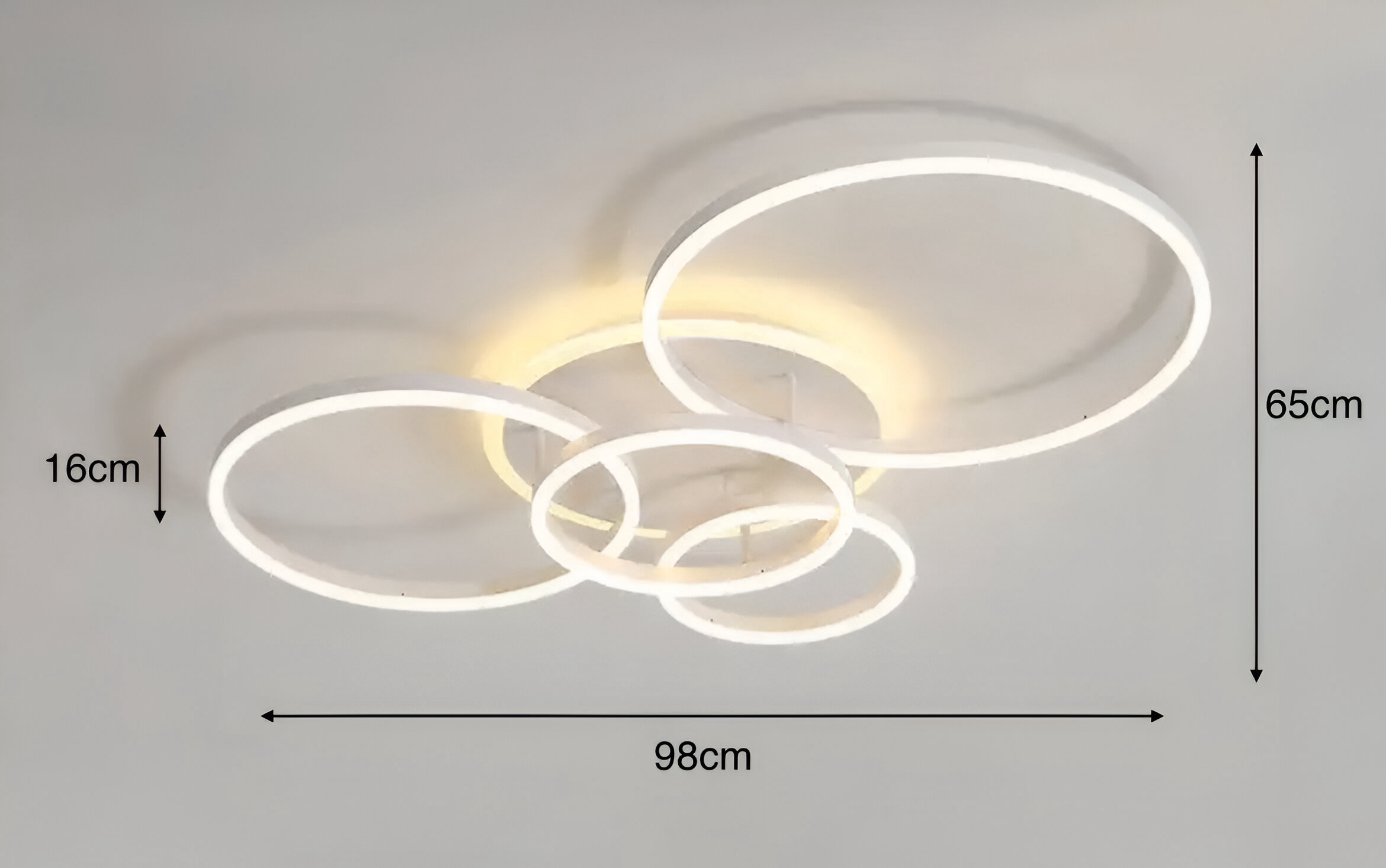 Ceiling lamp Halo Modern BUYnBLUE