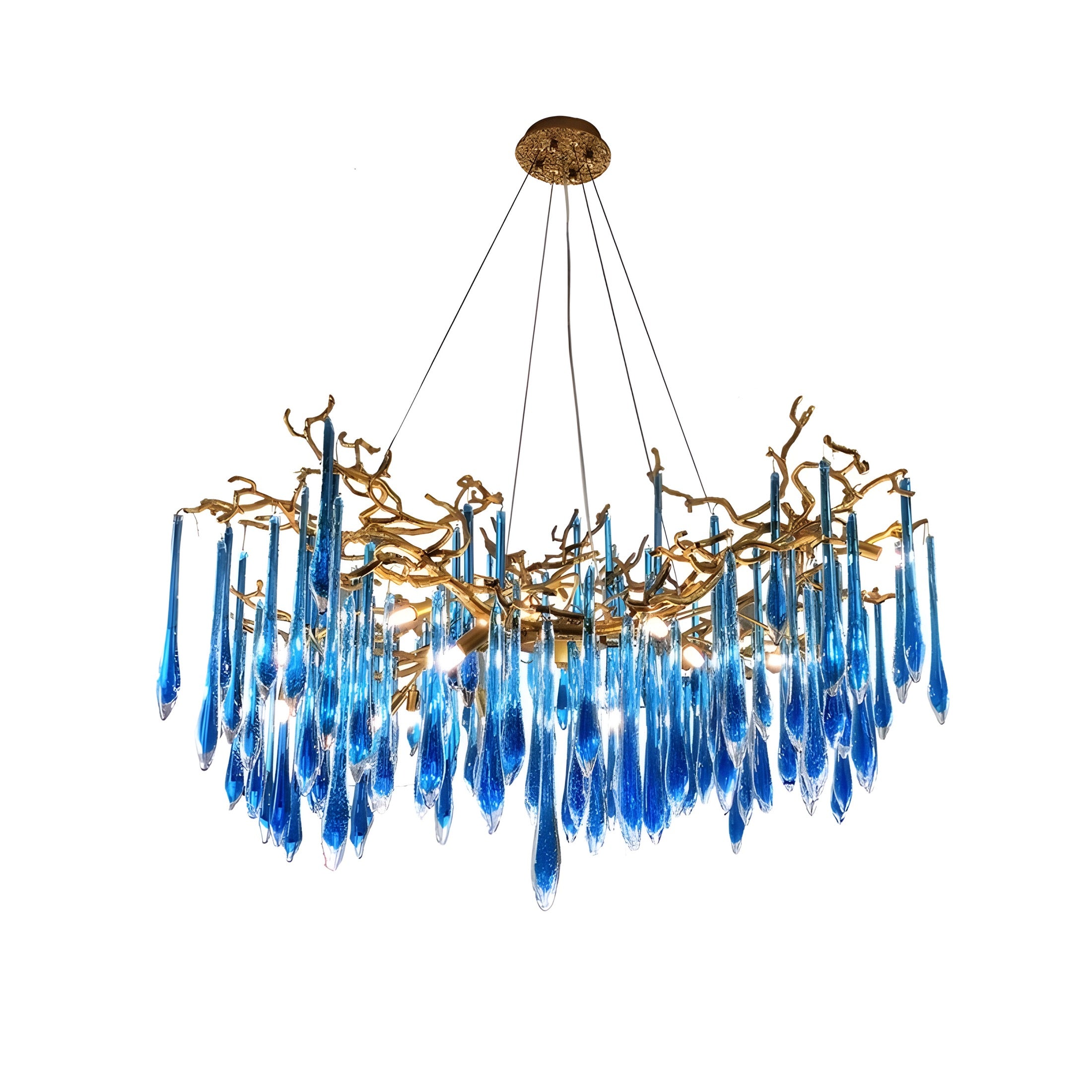 Designer chandelier Felice Bleu BUYnBLUE