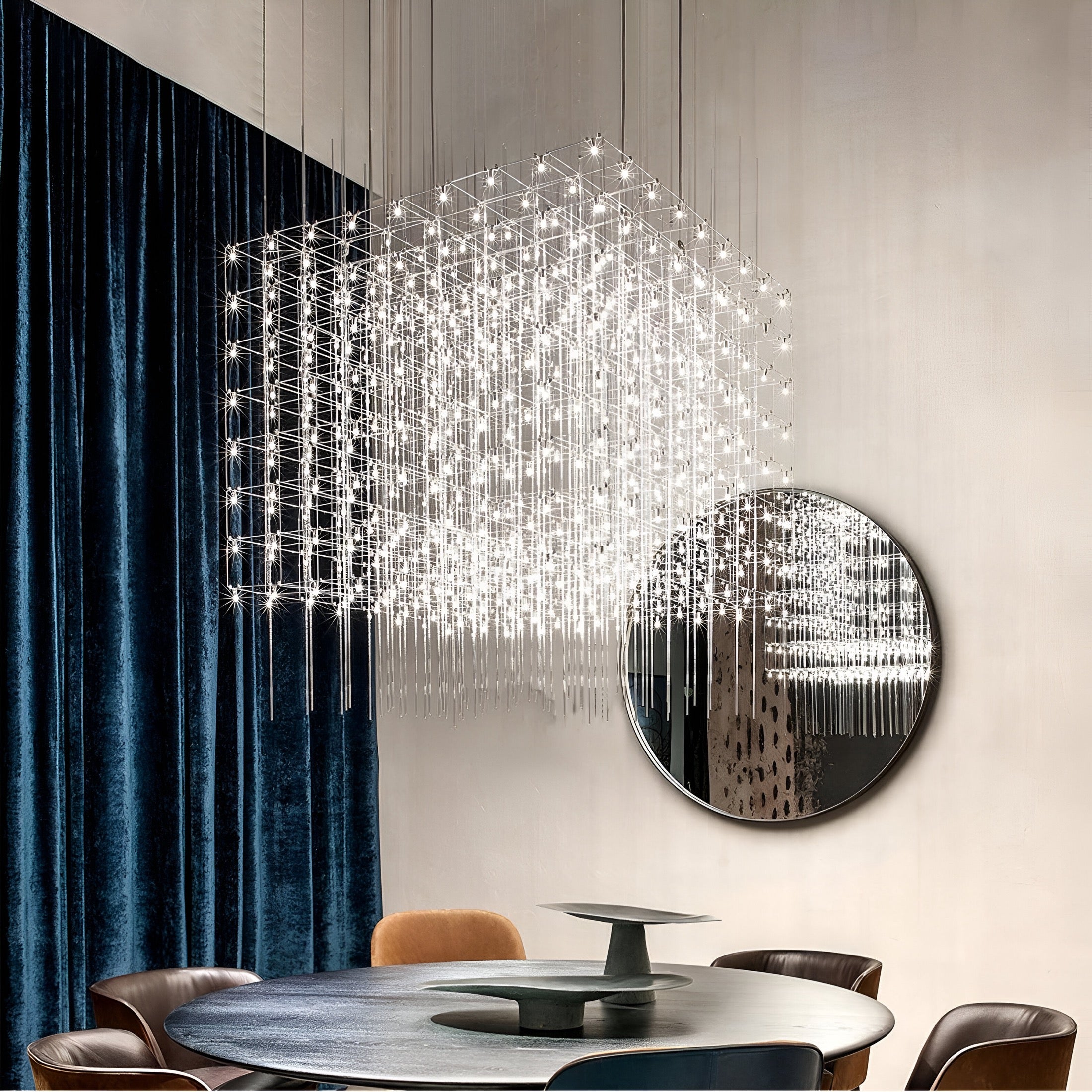 Designer chandelier Griglia BUYnBLUE