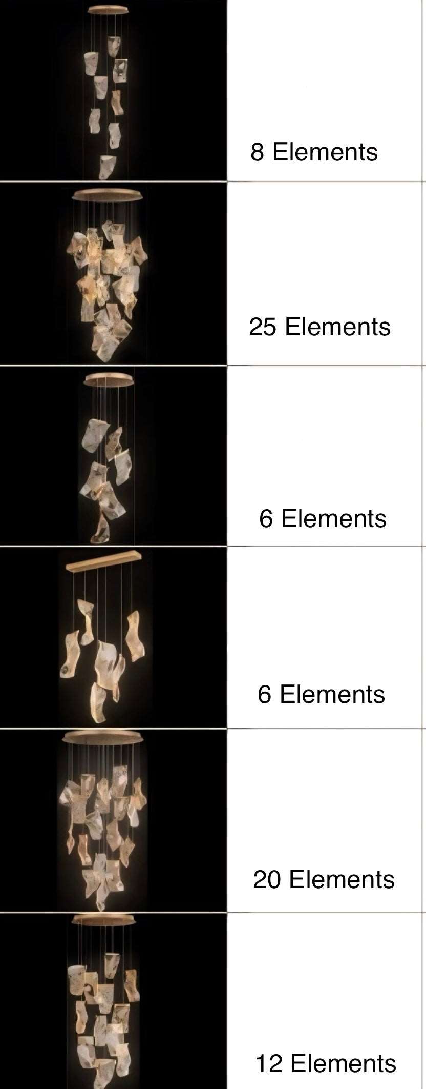 Duplex chandelier Masterclass - BUYnBLUE 