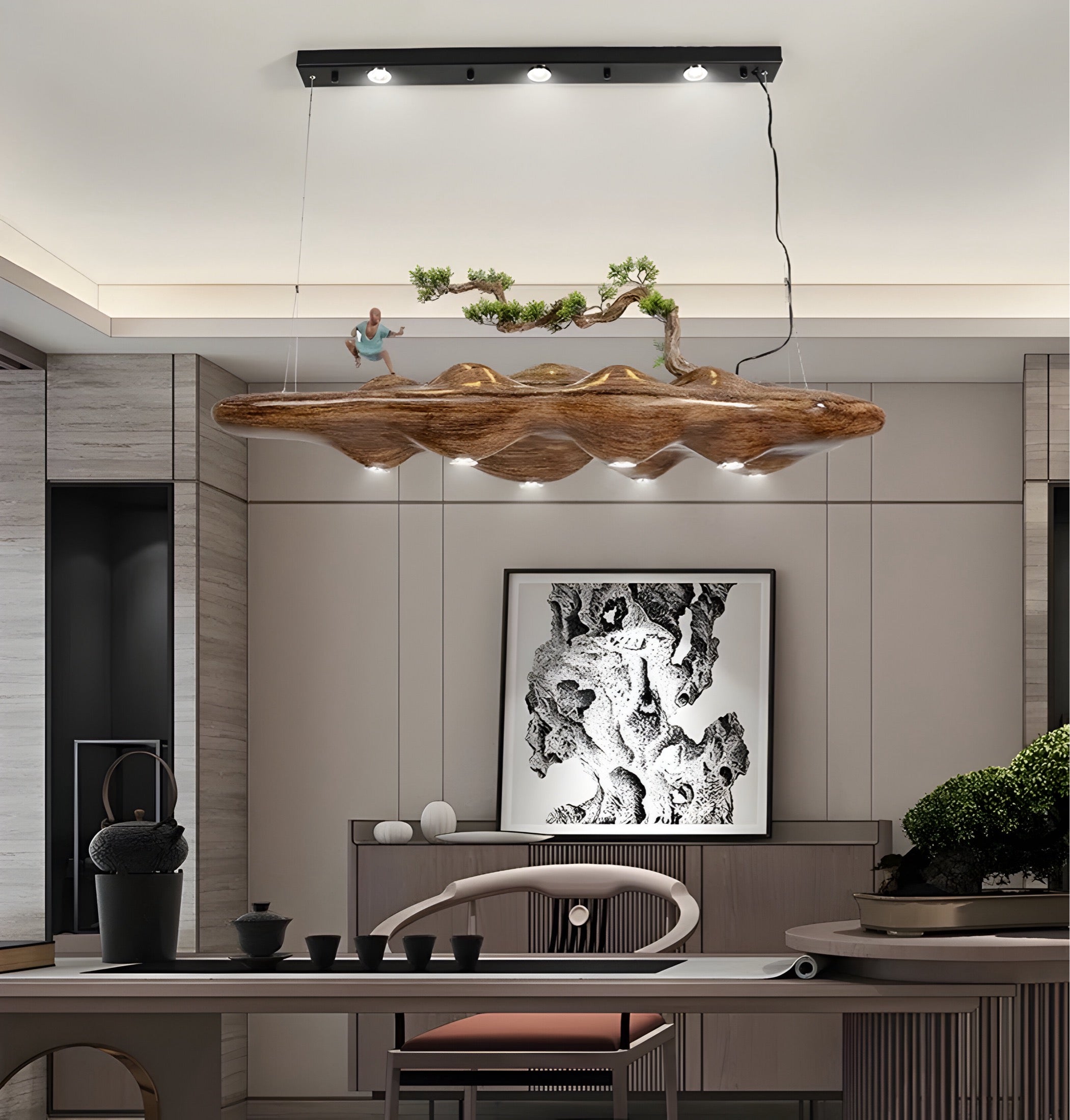 Giapponese Deluxe pendant light