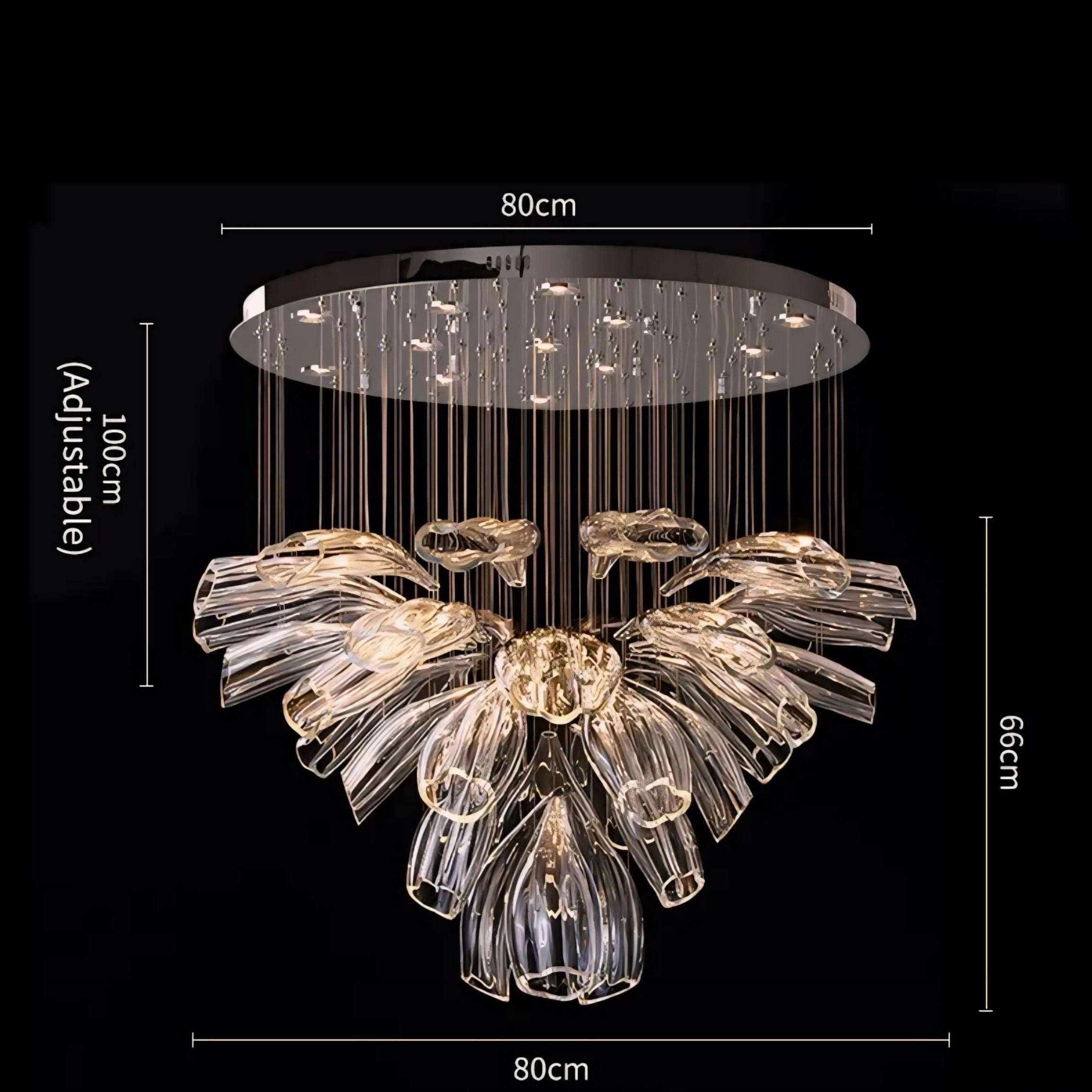 Designer chandelier Fiore - BUYnBLUE 