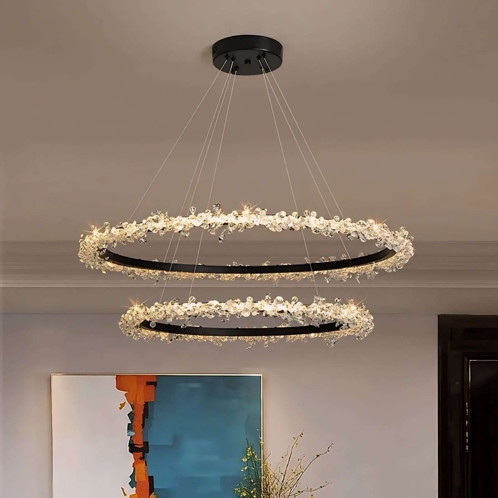 Pendant Lamp Halo Crystal - BUYnBLUE 