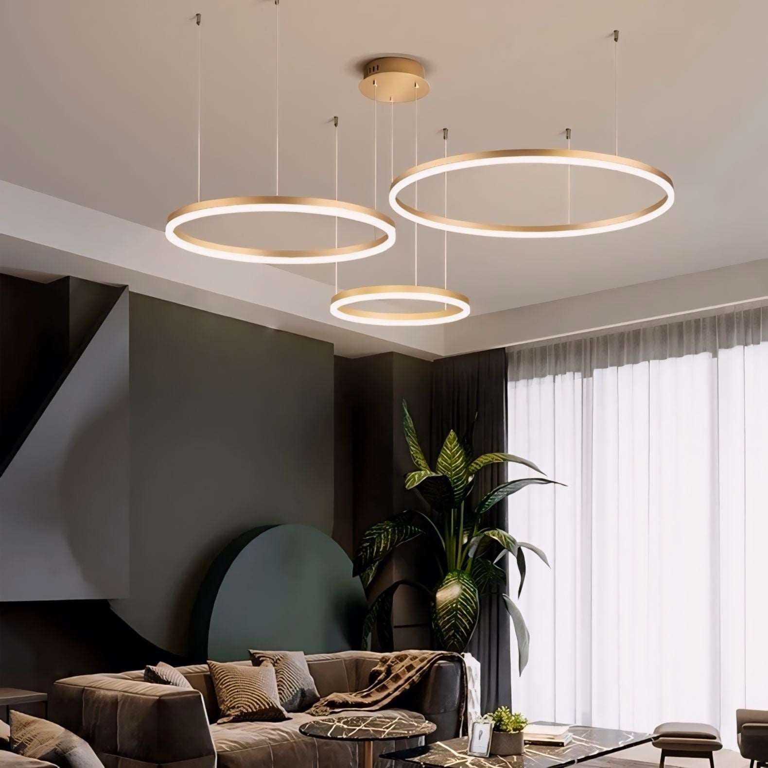 Pendant Lamp Halo Modern - BUYnBLUE 