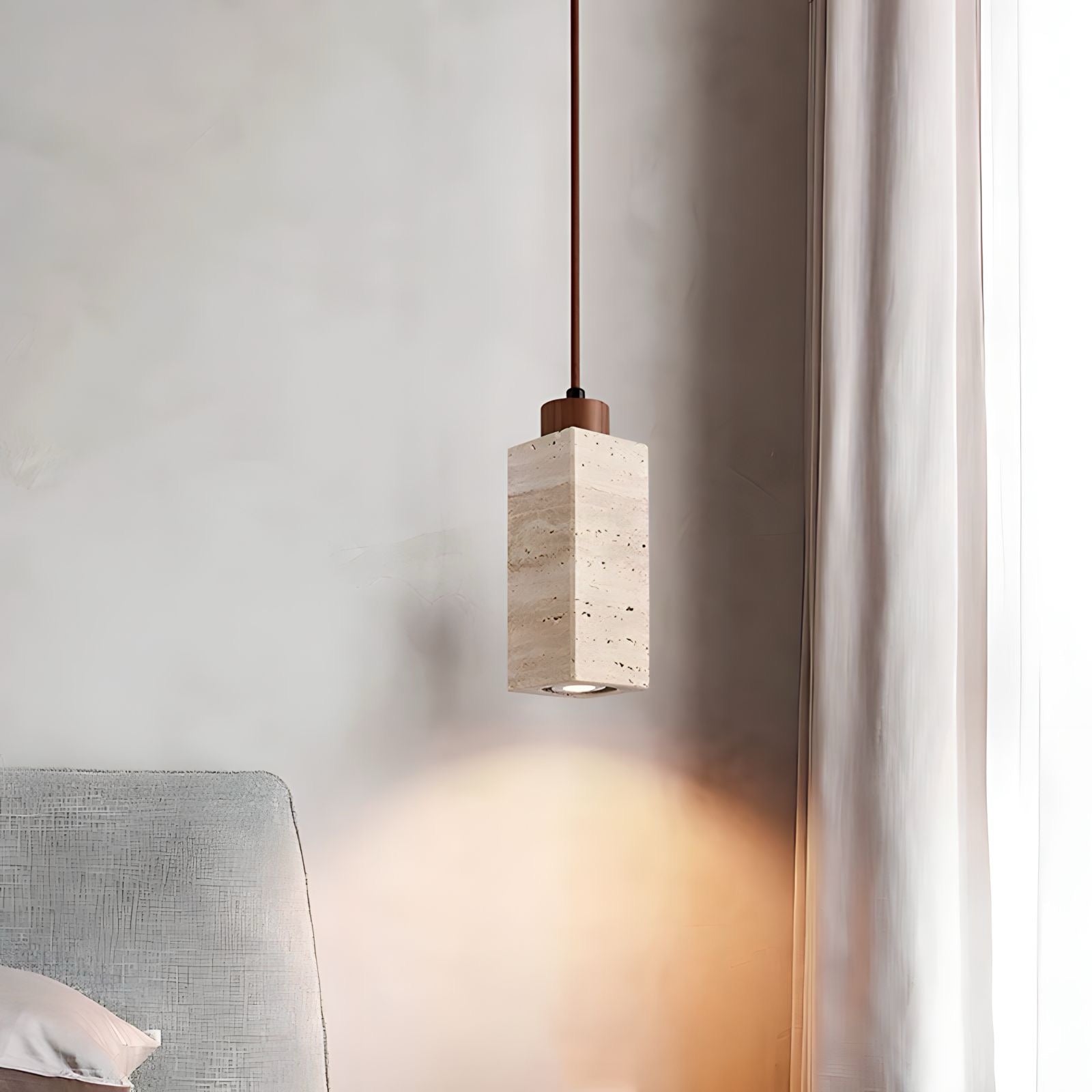 Pendant Lamp Legna Travertina BUYnBLUE