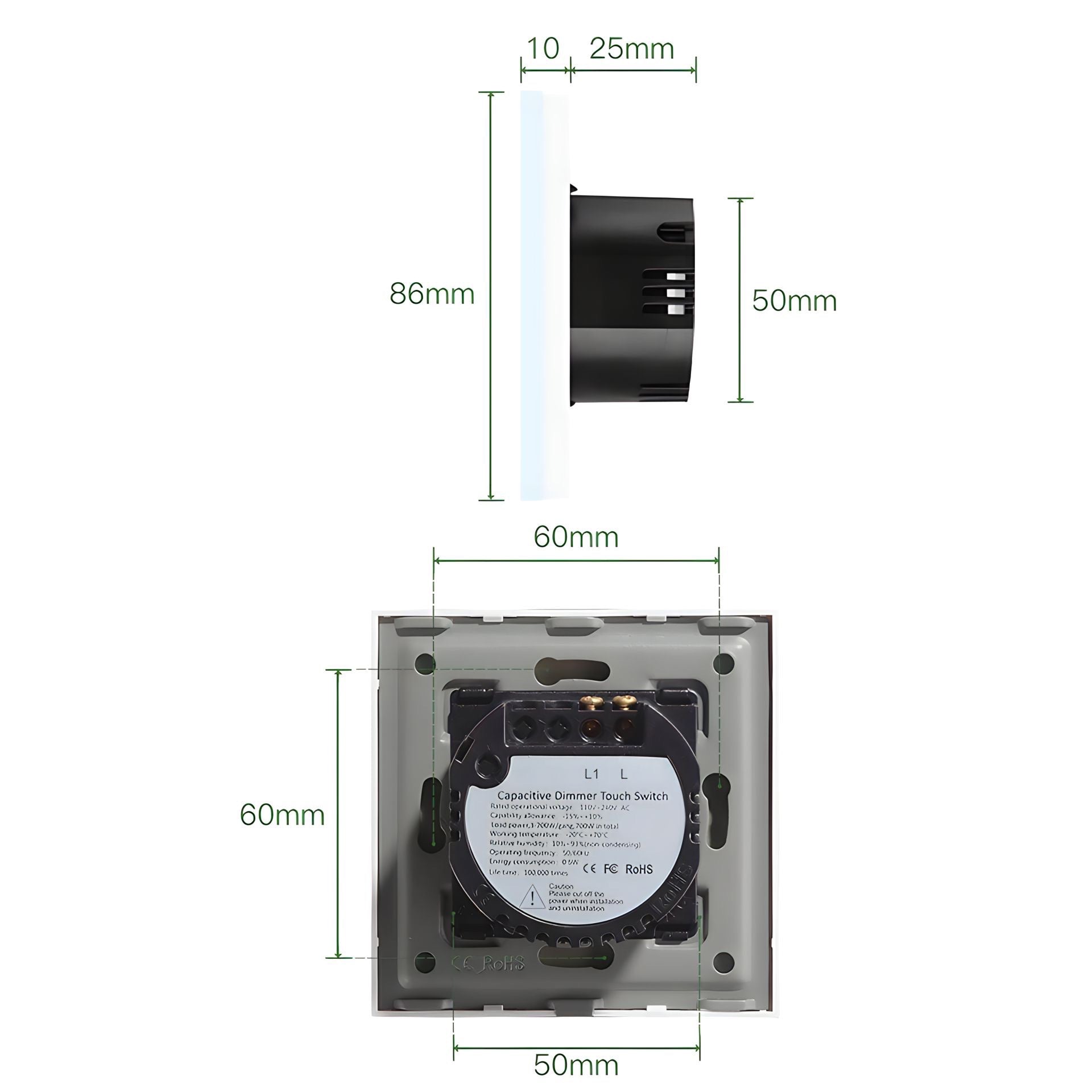 Smart Touch Dimmer - BUYnBLUE 