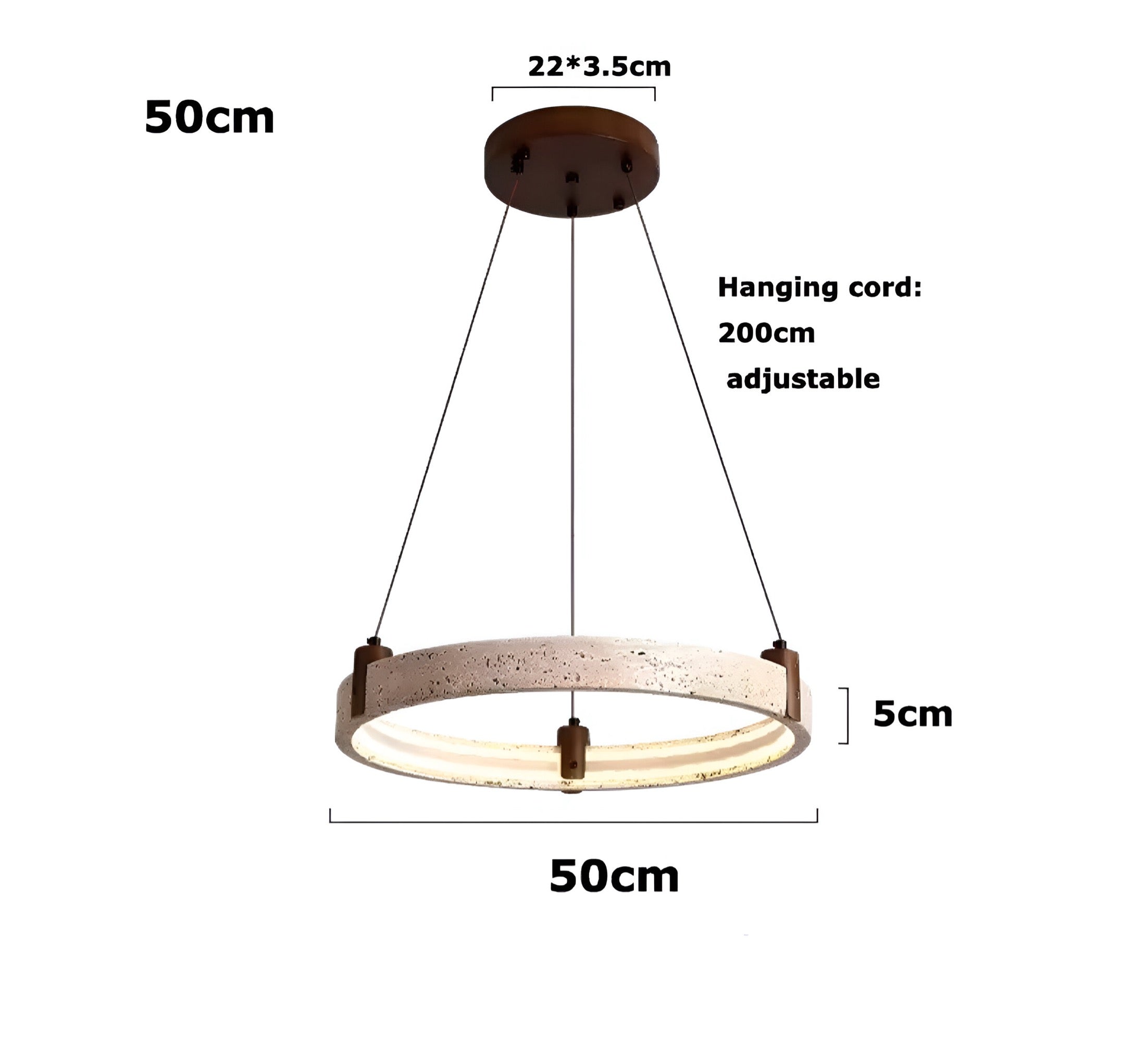 Pendant Lamp Travertina