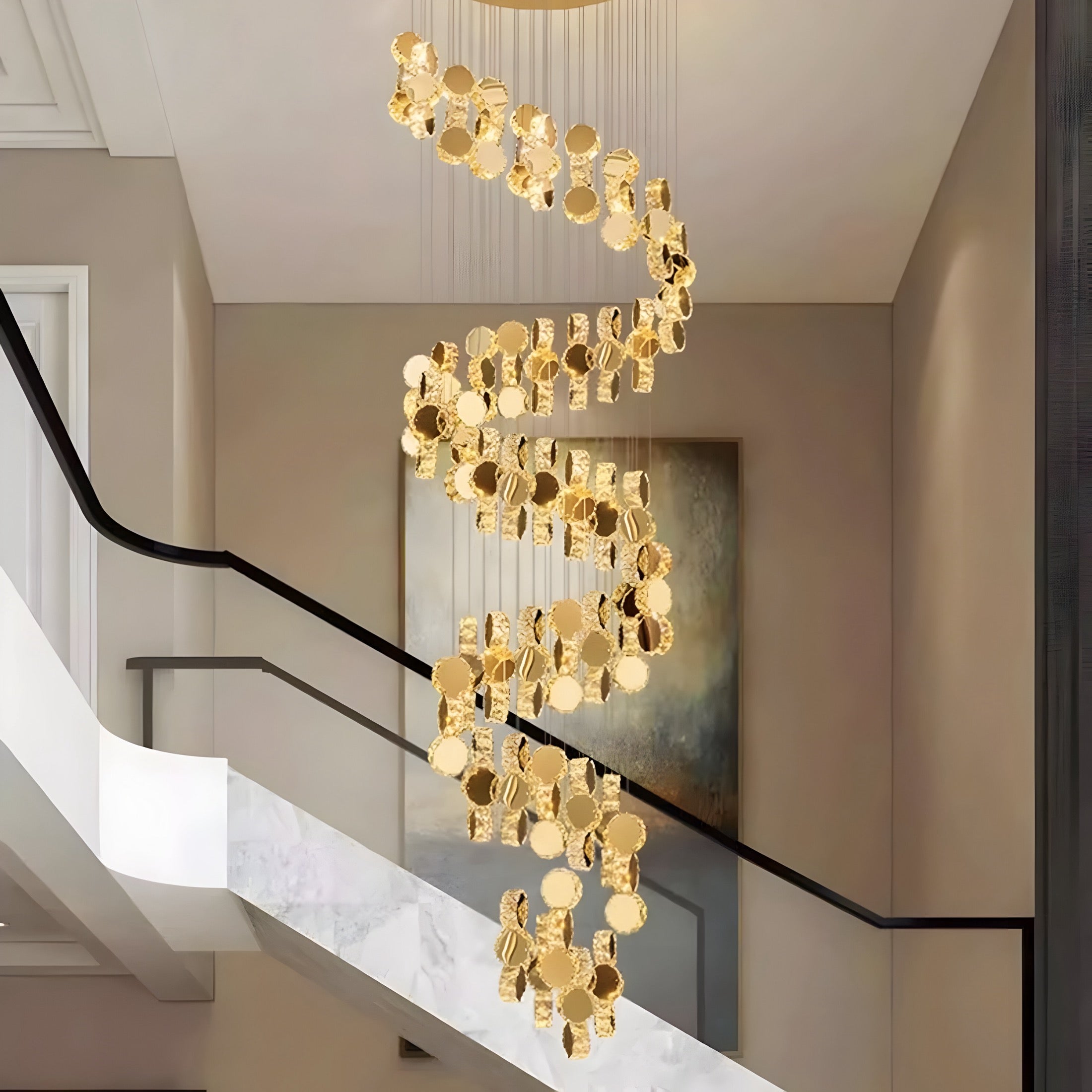 Tamburo Diamanto chandelier BUYnBLUE