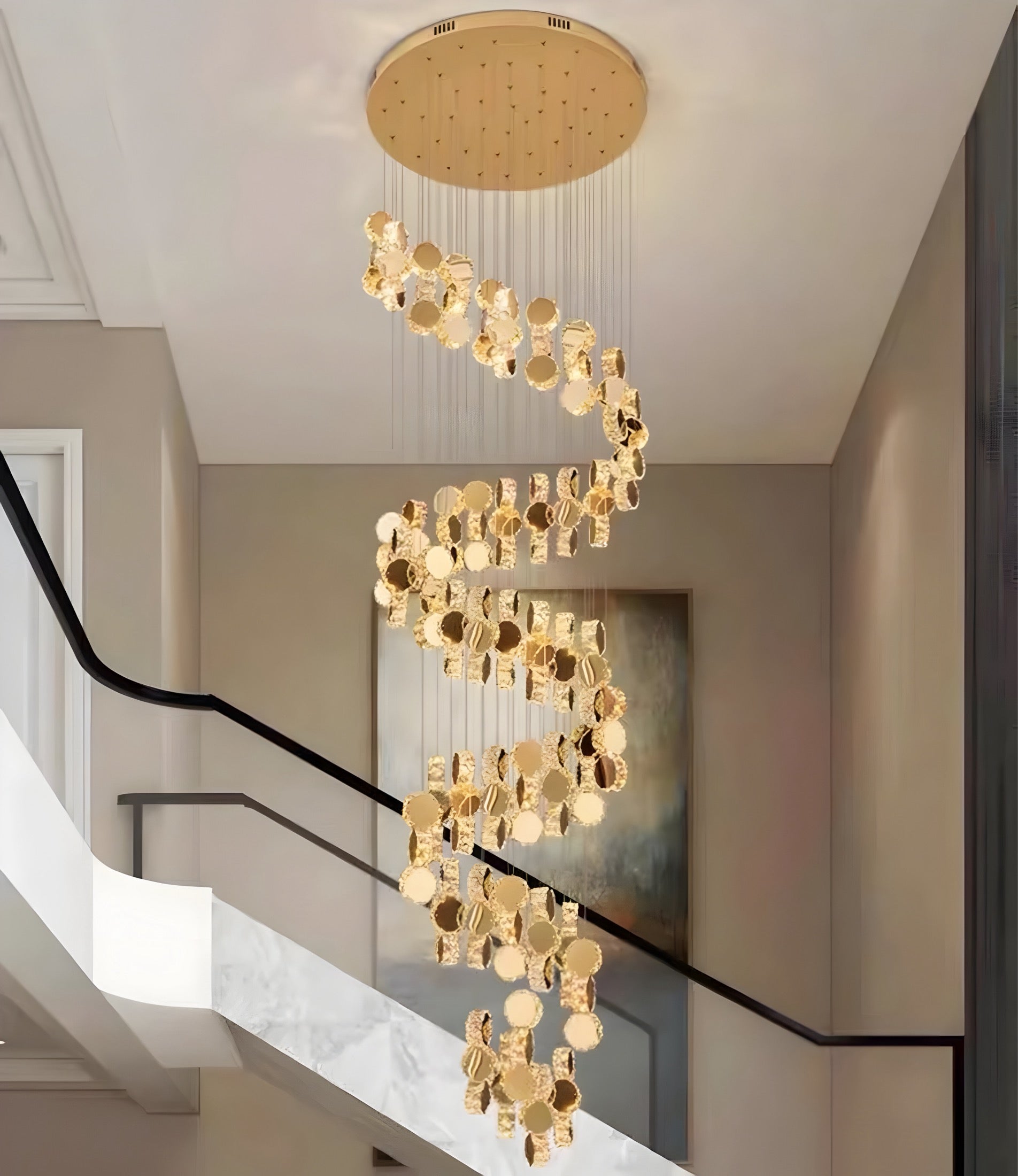 Tamburo Diamanto chandelier BUYnBLUE