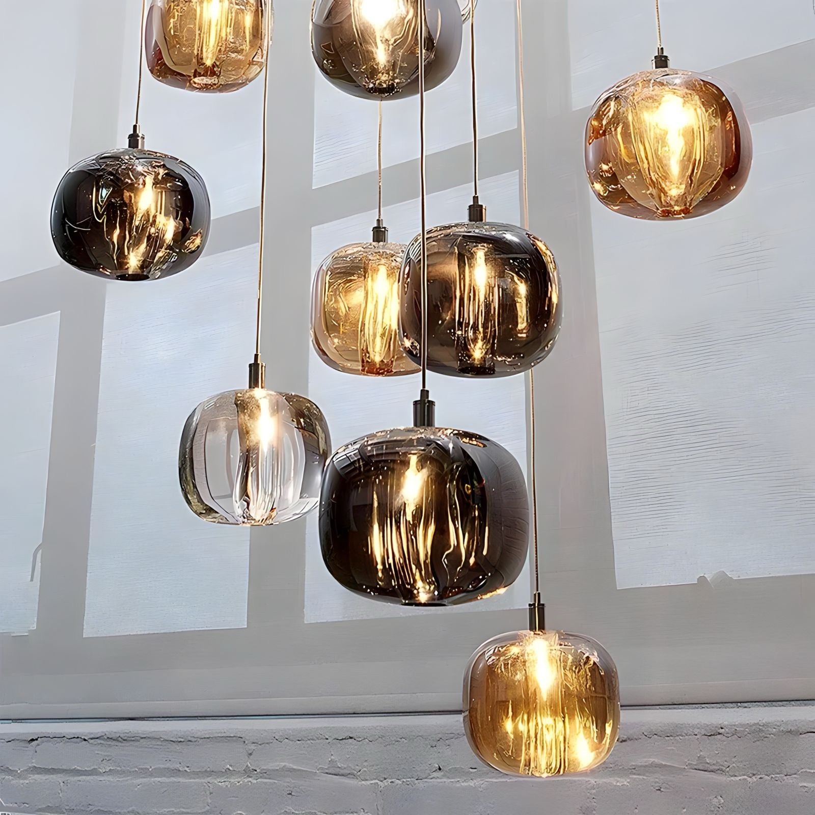 Vetro Modern chandelier - BUYnBLUE 