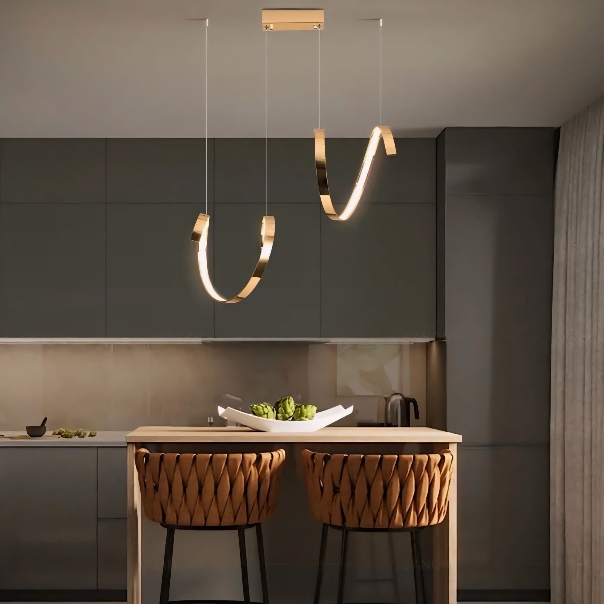 Curvo Deluxe pendant light - BUYnBLUE 