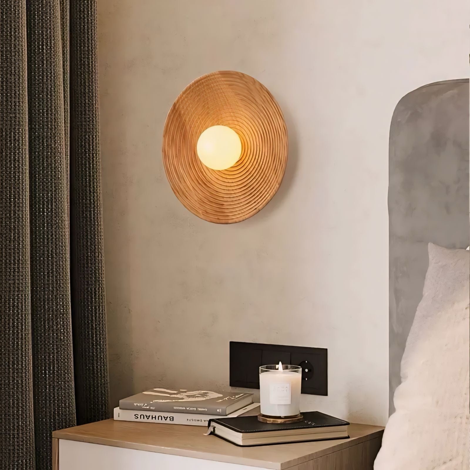 Japandi wall light - BUYnBLUE 